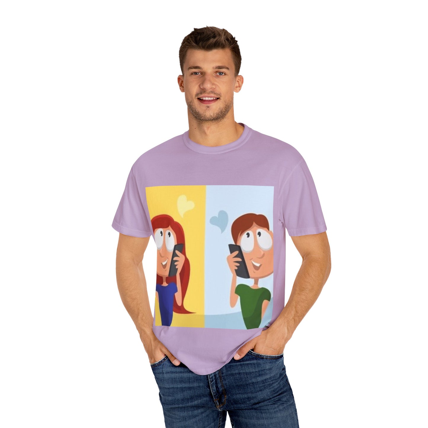 Cute Conversations Unisex Garment-Dyed T-Shirt