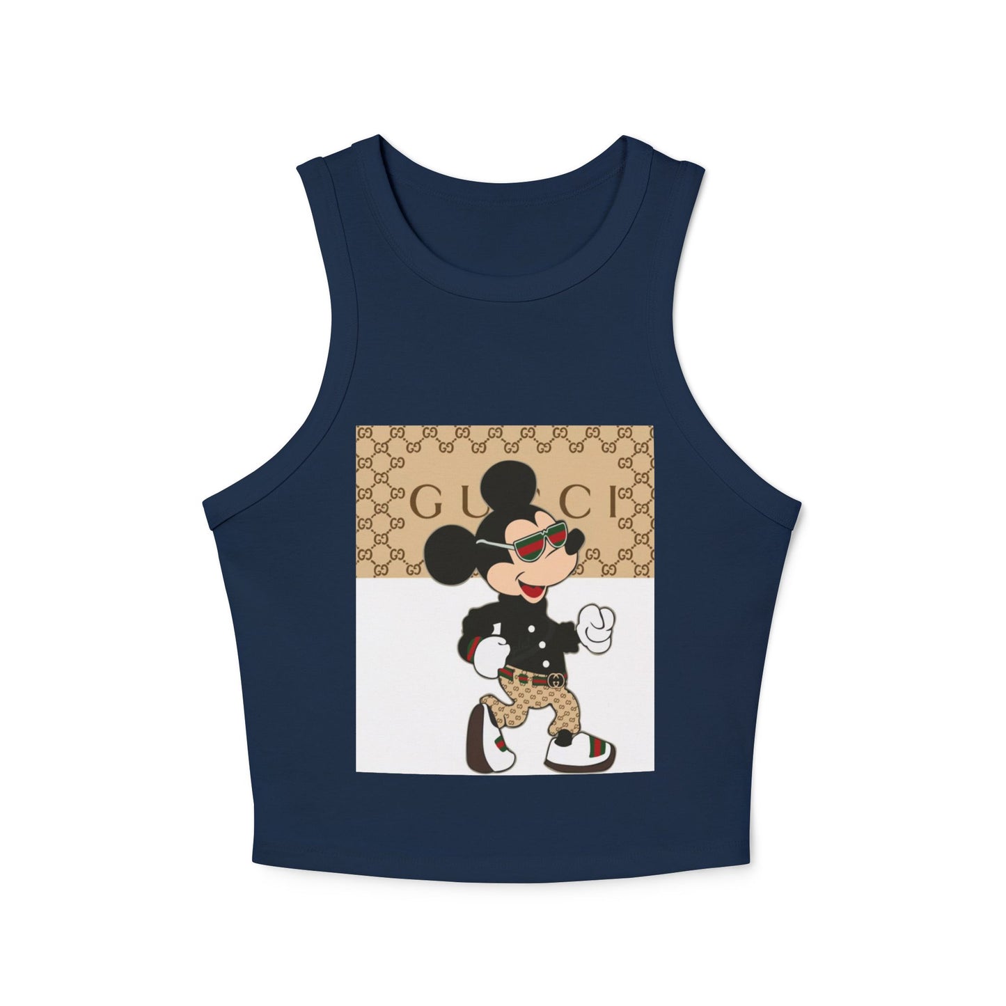 Women's Micro Rib Racer Tank Top