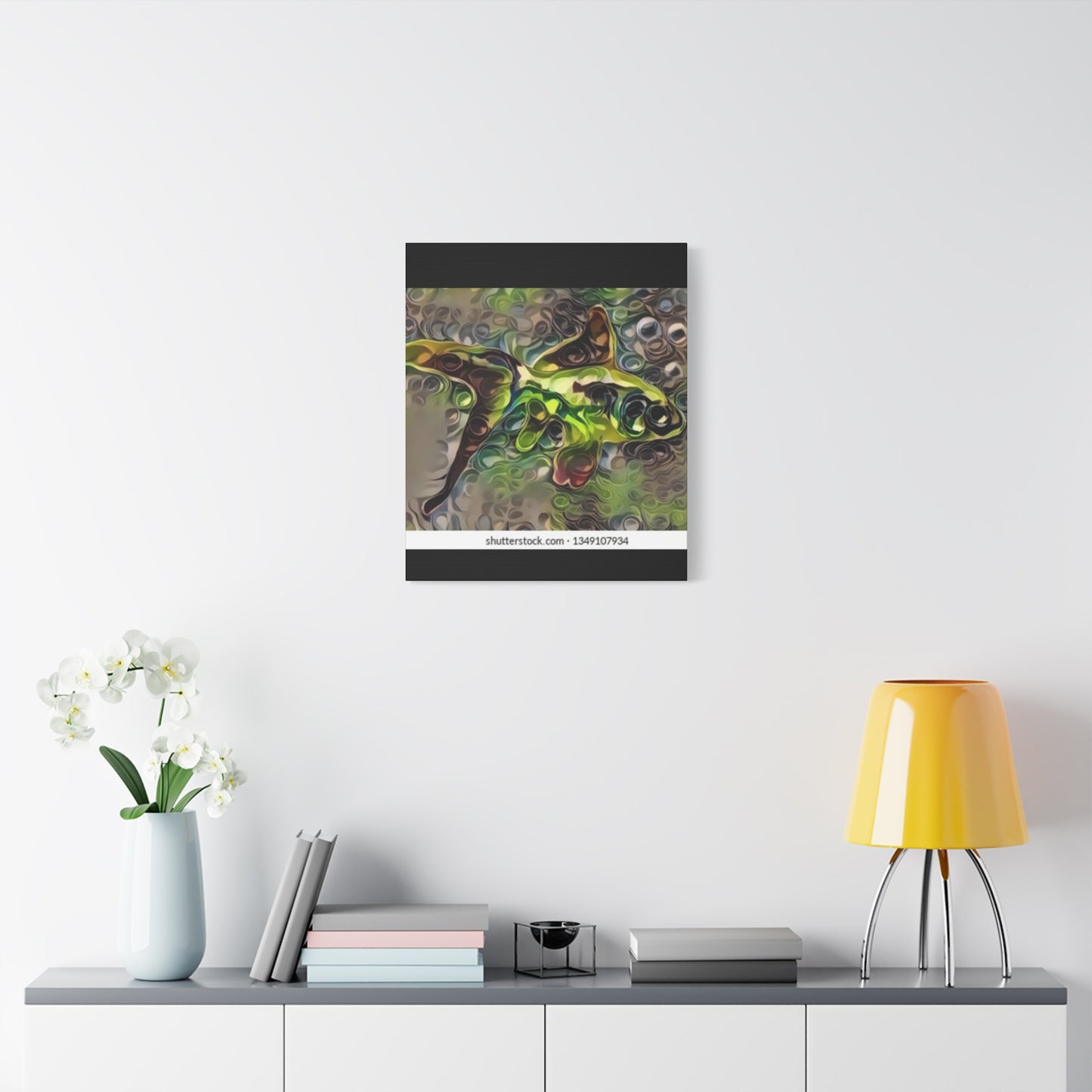 Abstract Nature Canvas Art - Stretched Matte Wall Decor