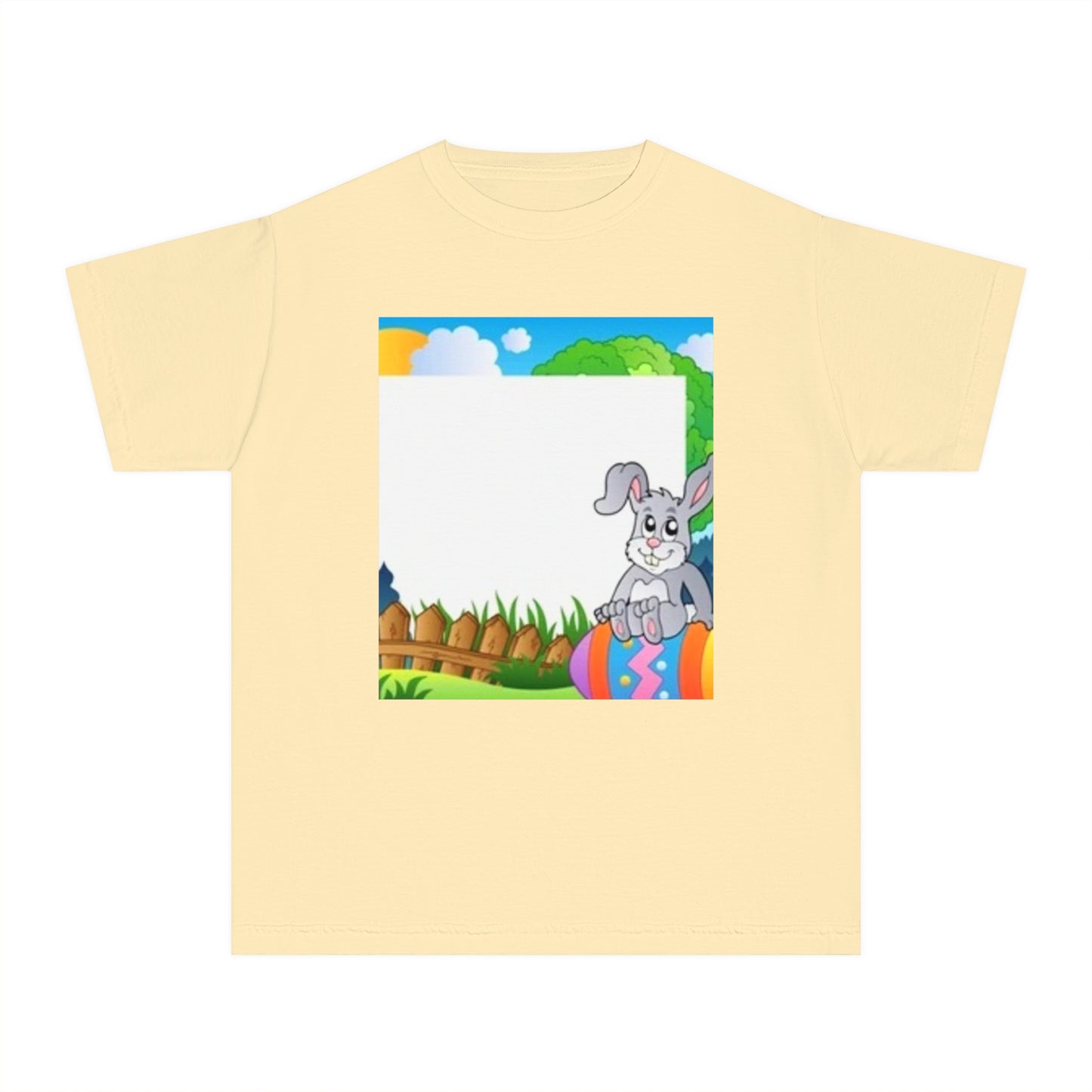 Adorable Bunny Youth Midweight Tee - Perfect for Easter Celebrations