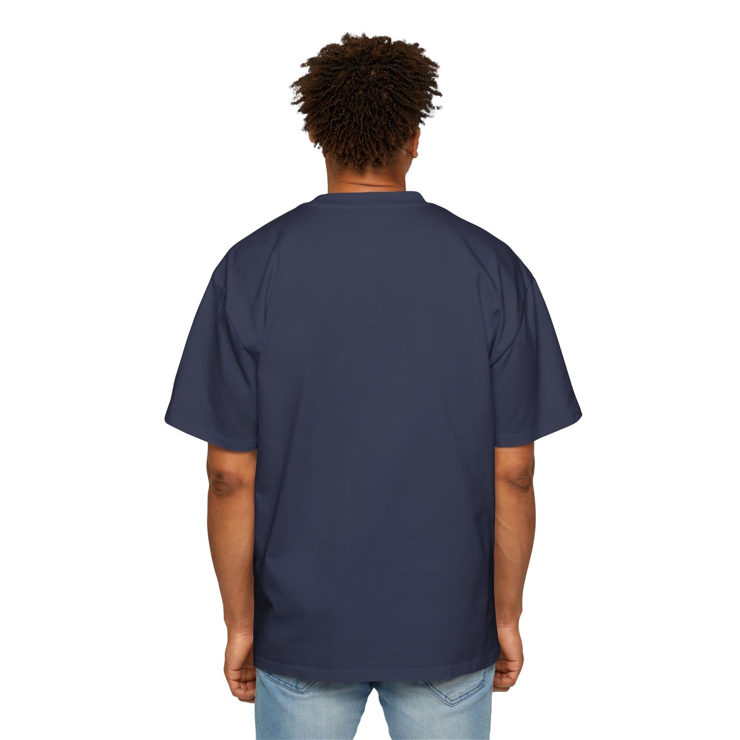 Whimsical Rabbit Oversized Tee for Men - Fantasy Art Shirt