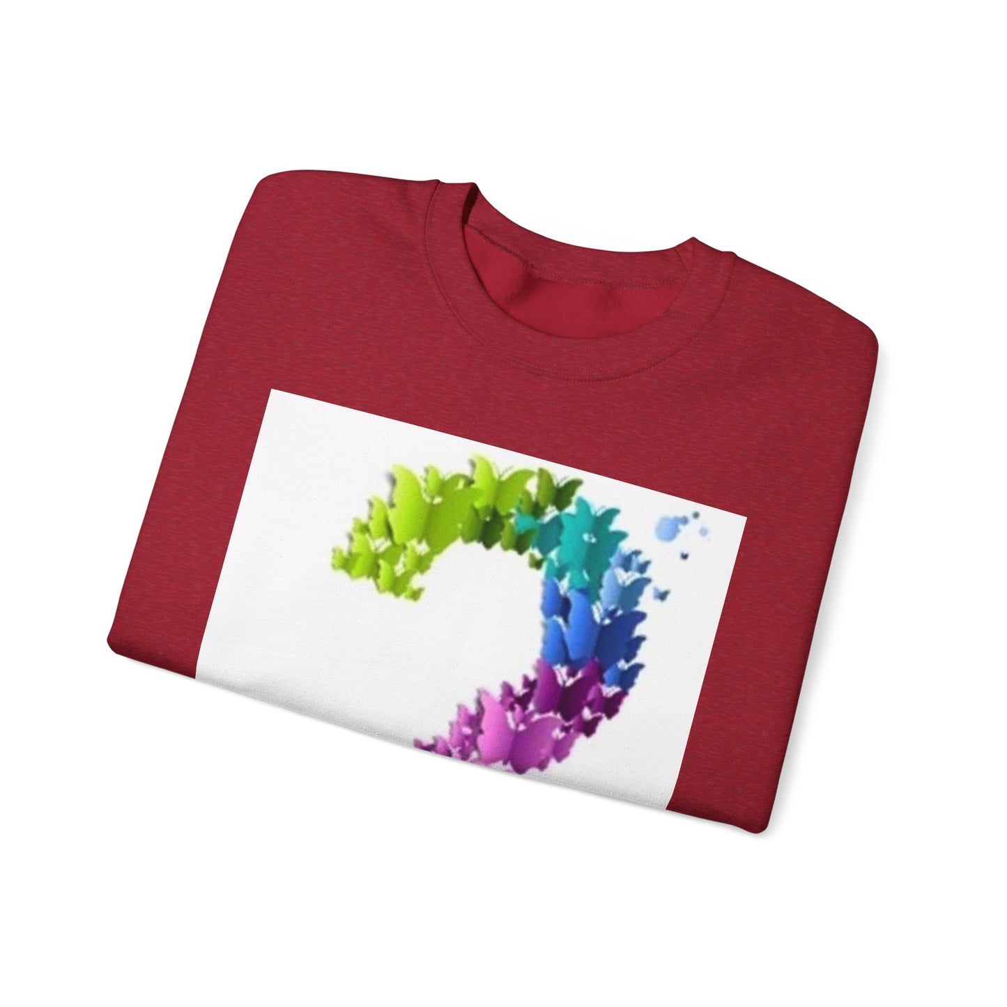 Colorful Floral Number 2 Sweatshirt for Celebrations