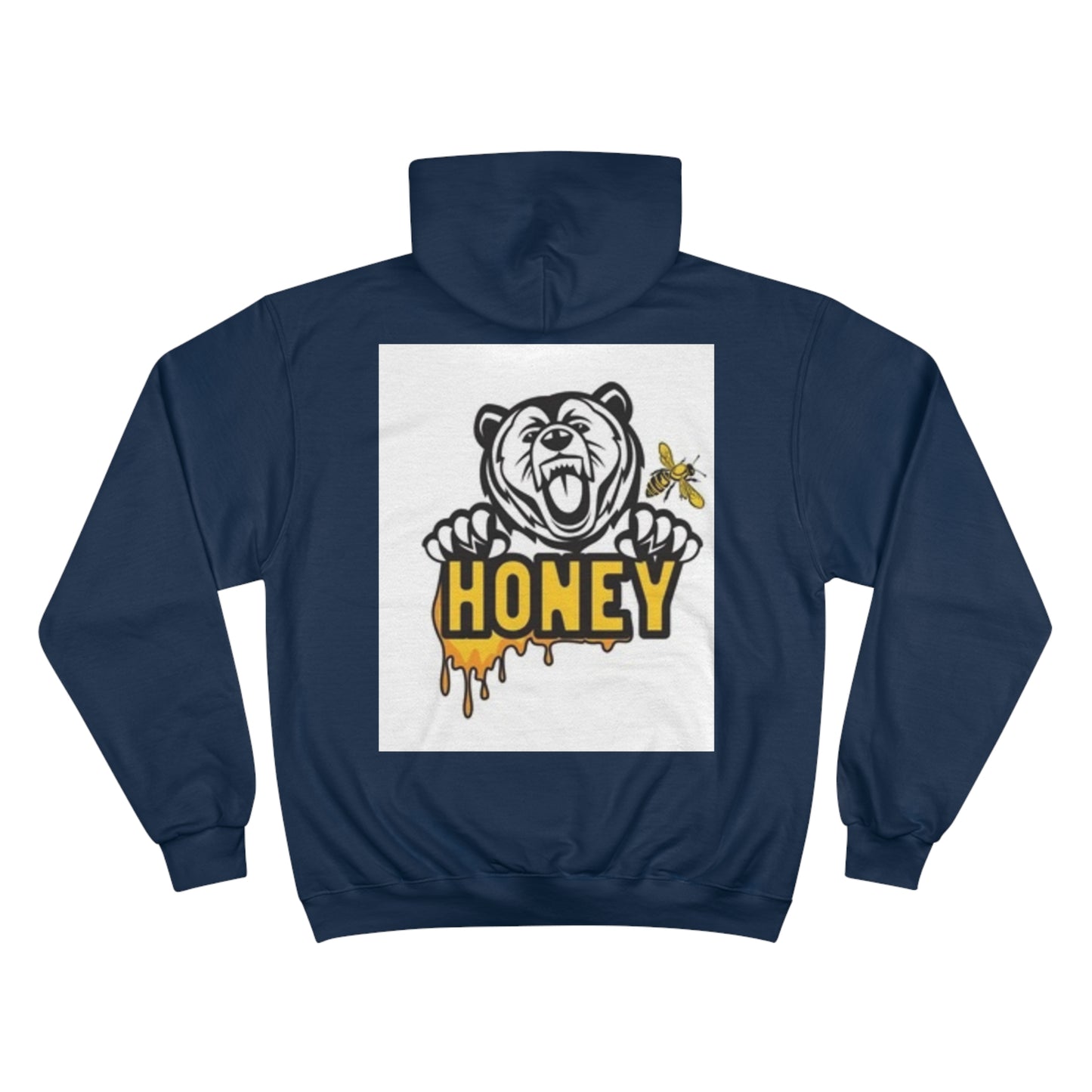 Honey Bear Champion Hoodie - Fun & Cozy Streetwear