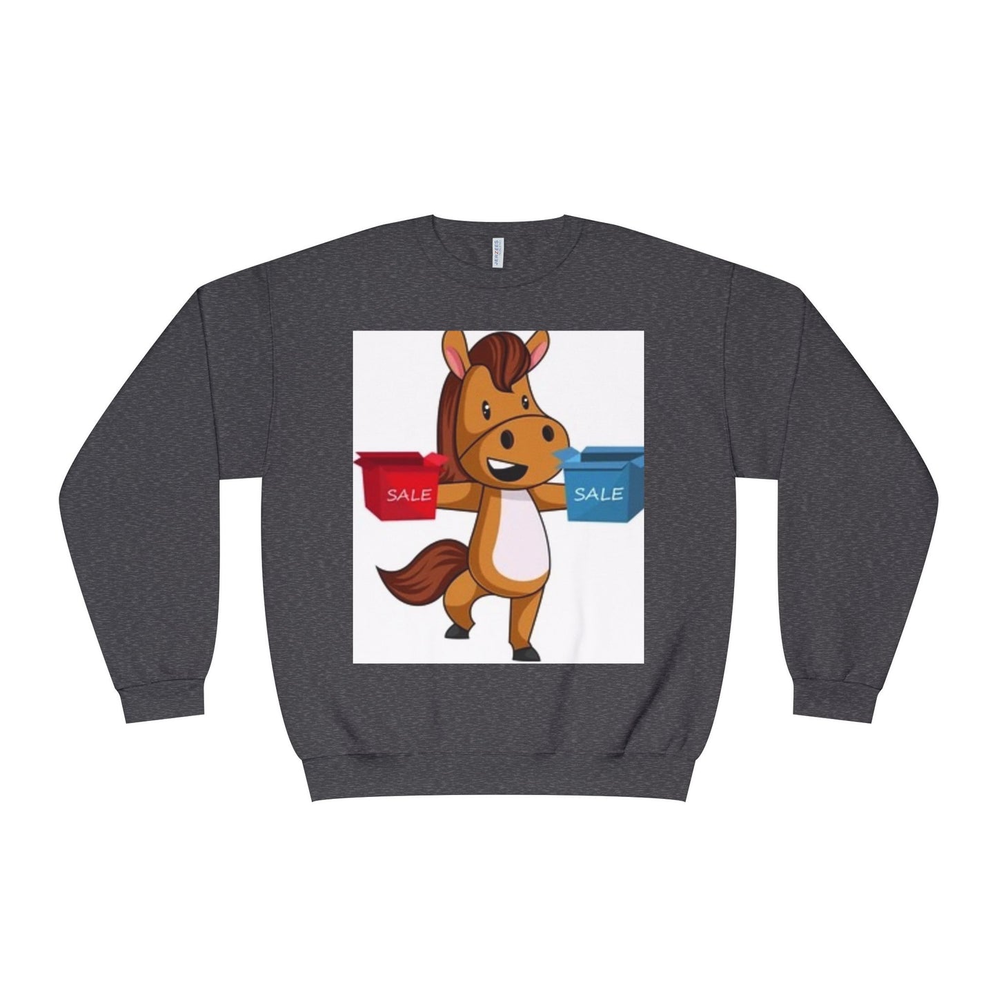 Funny Horse Sale Crewneck Sweatshirt | Unisex NuBlend®