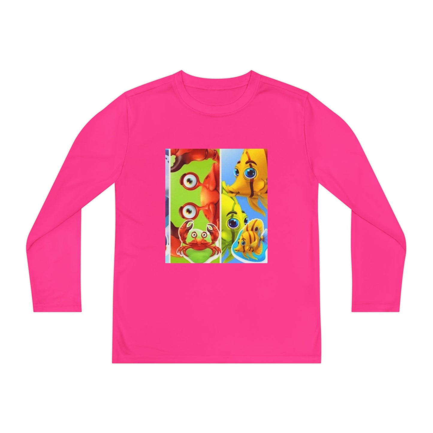 Vibrant Youth Long Sleeve Tee - Fun Animal Designs for Playful Kids