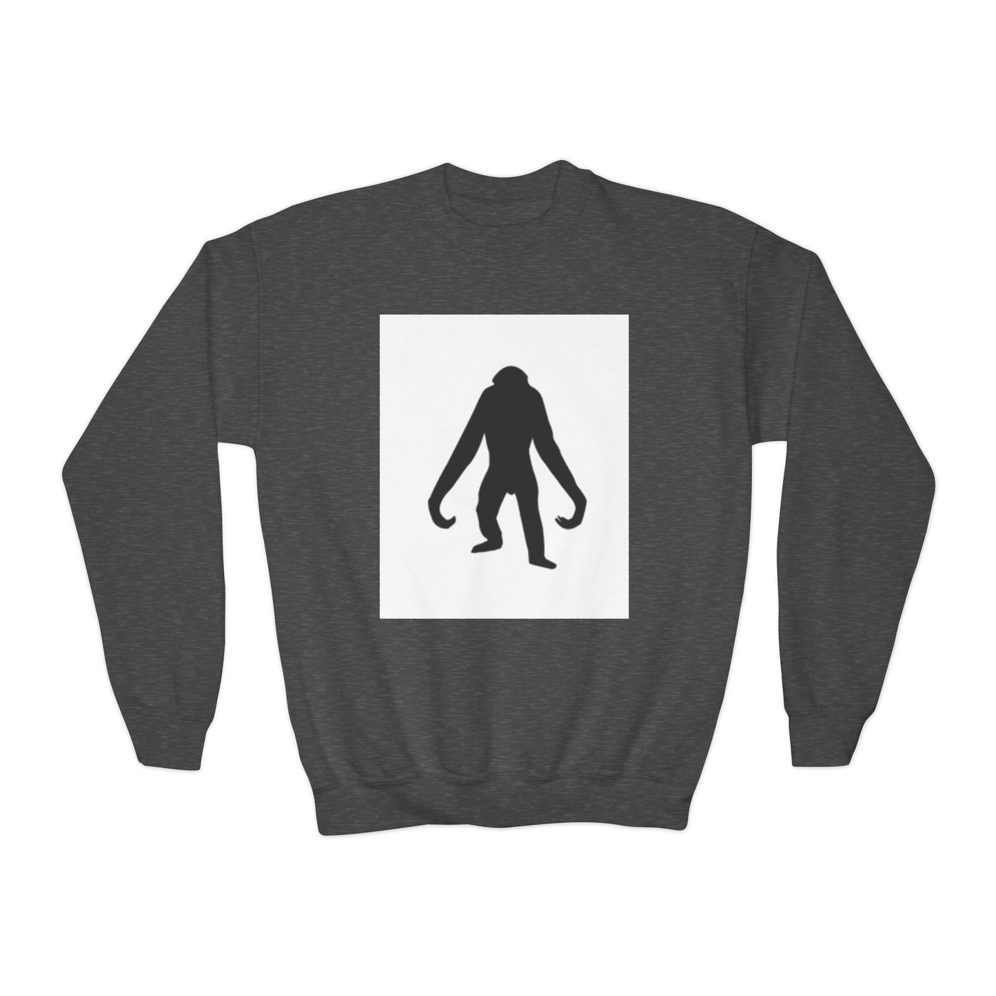 Beach Vibes Youth Crewneck Sweatshirt with Tropical Design