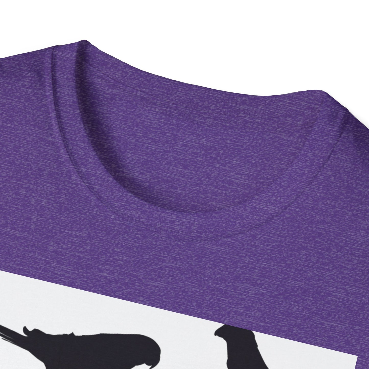 Minimalist Bird Silhouette Unisex Softstyle T-Shirt