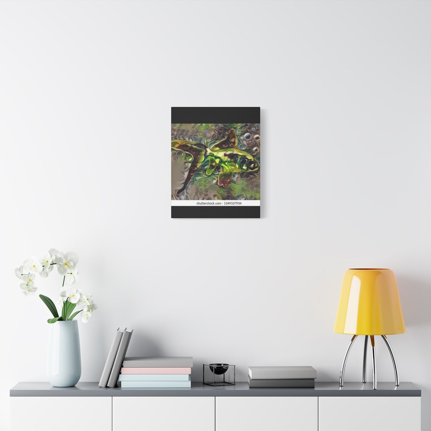 Abstract Nature Canvas Art - Stretched Matte Wall Decor