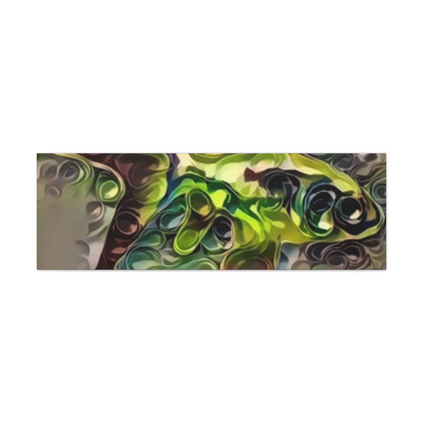 Abstract Nature Canvas Art - Stretched Matte Wall Decor