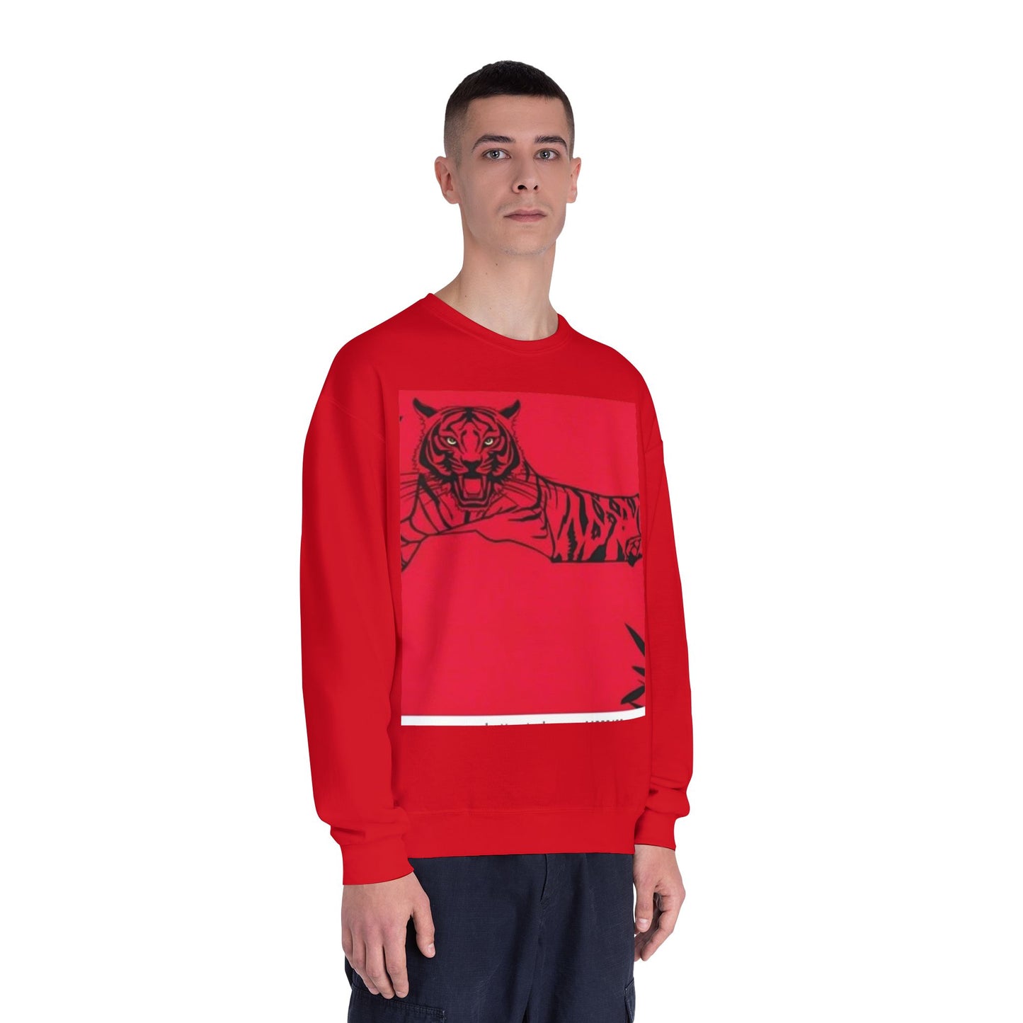 Bold Tiger Graphic Unisex Sweatshirt - Chill Vibes, Perfect for Every Occasion