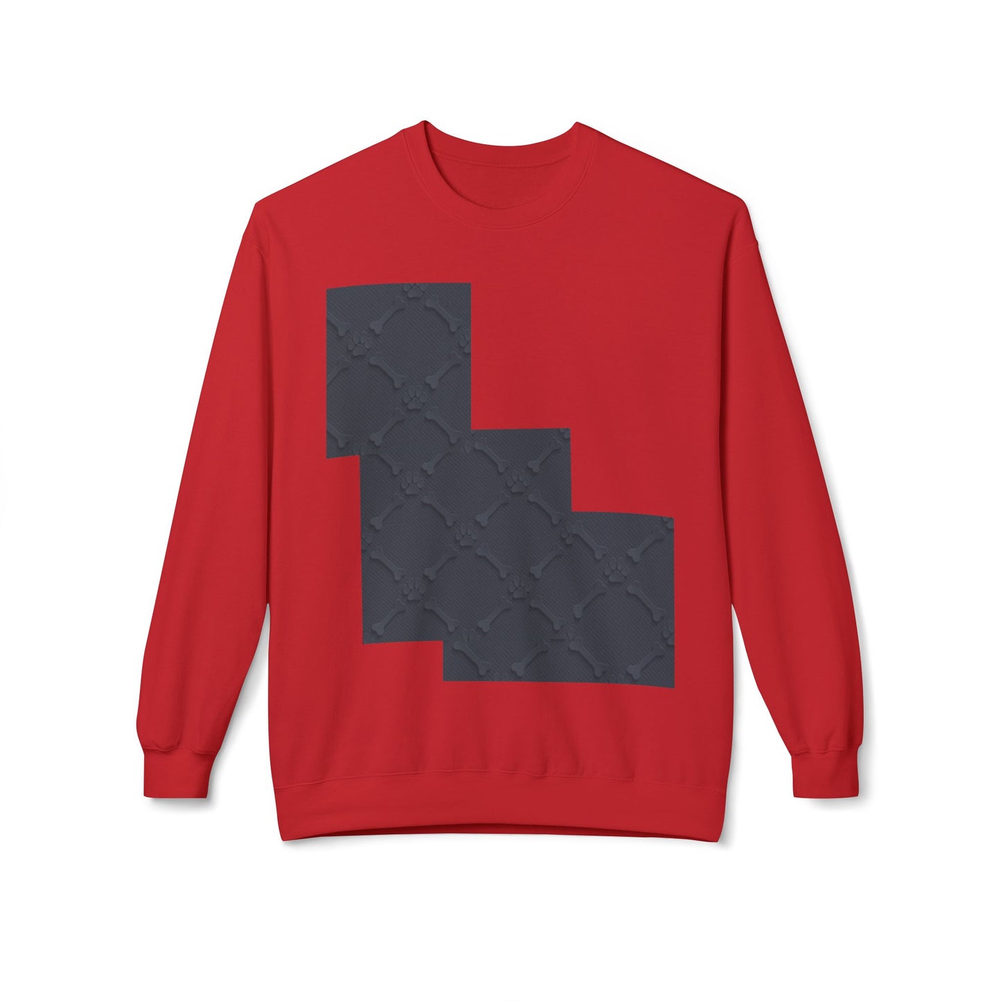 Minimalist Pet-Themed Crewneck Sweatshirt for Animal Lovers