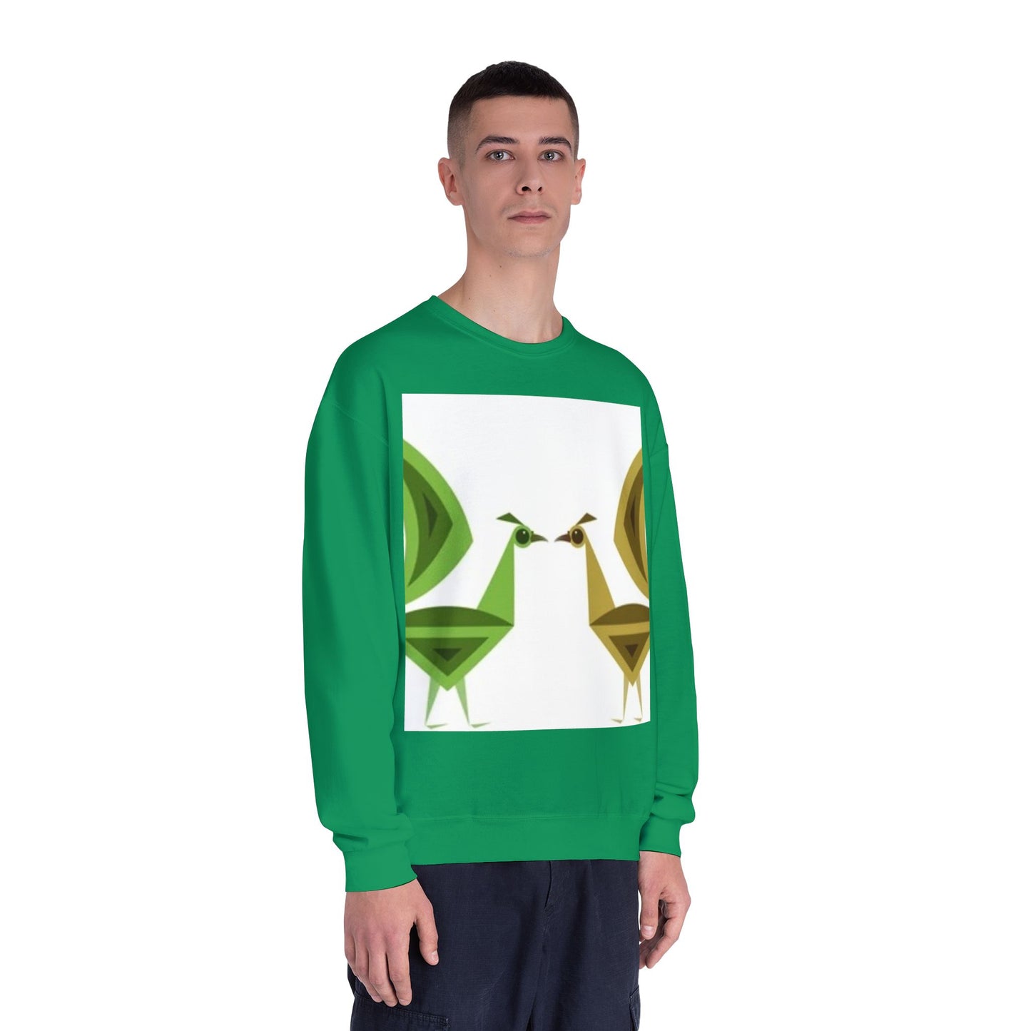 Colorful Wildlife Crewneck Sweatshirt - Unisex Casual Wear
