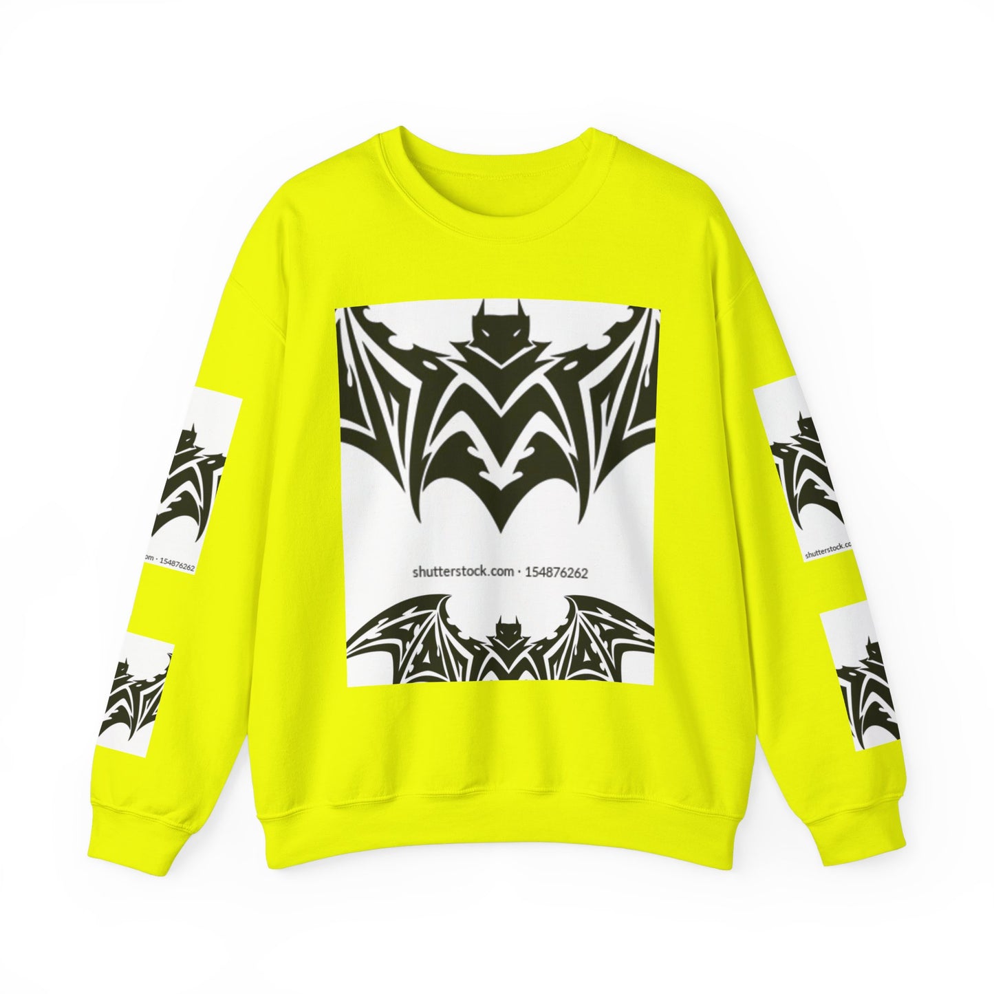 Gothic Bat Sweatshirt - Unisex Crewneck for Halloween & Casual Wear