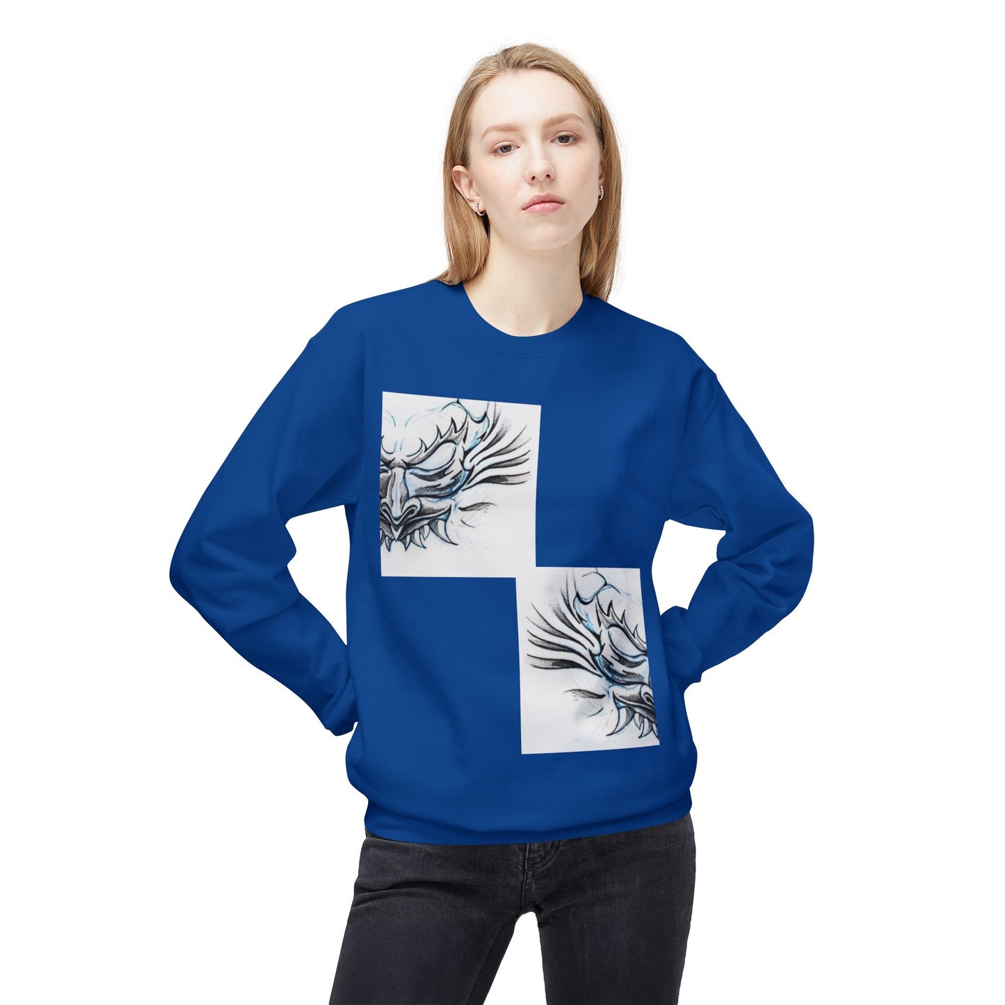 Unisex Midweight Softstyle Fleece Crewneck Sweatshirt