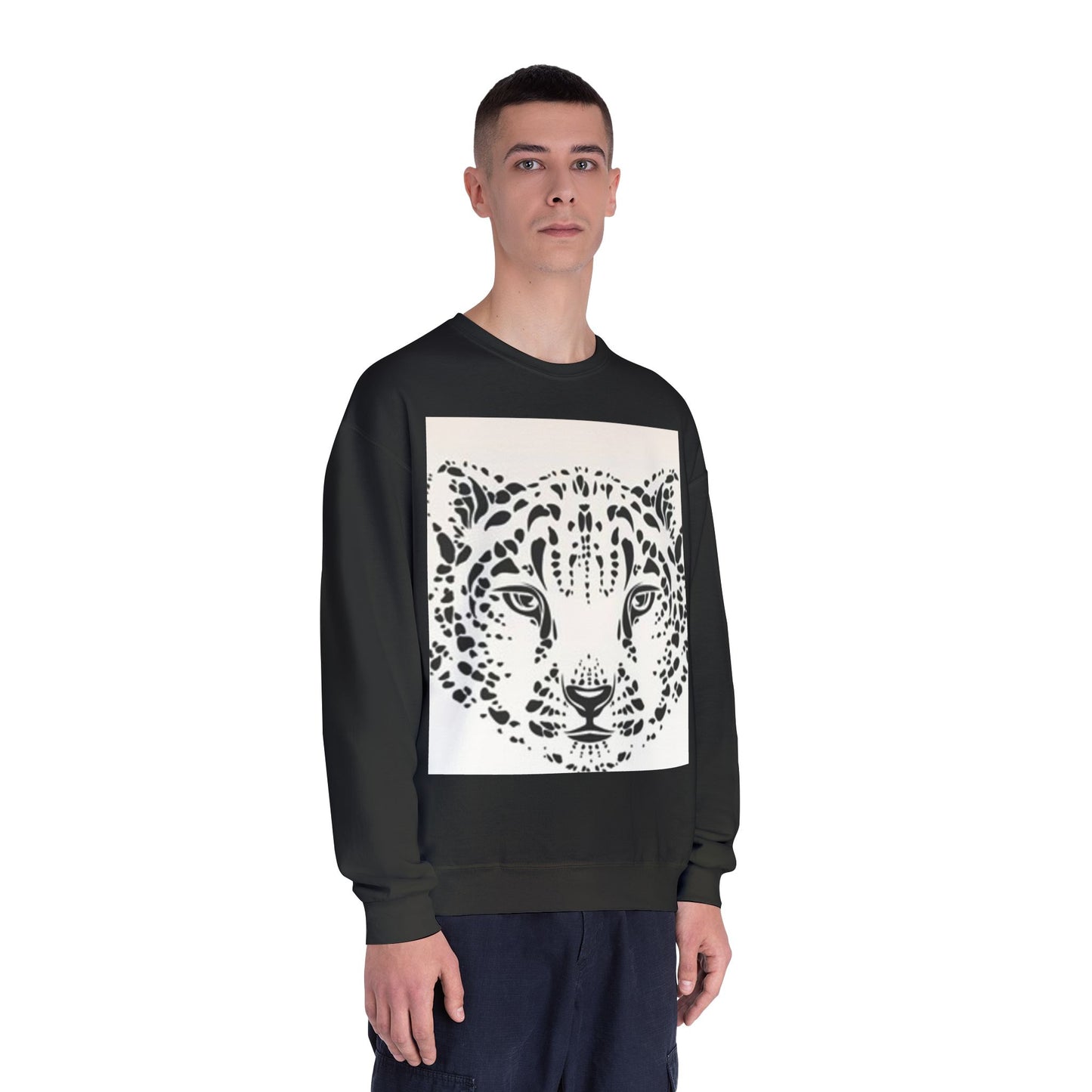 Wild Elegance Tiger Crewneck Sweatshirt | Cozy Unisex Design