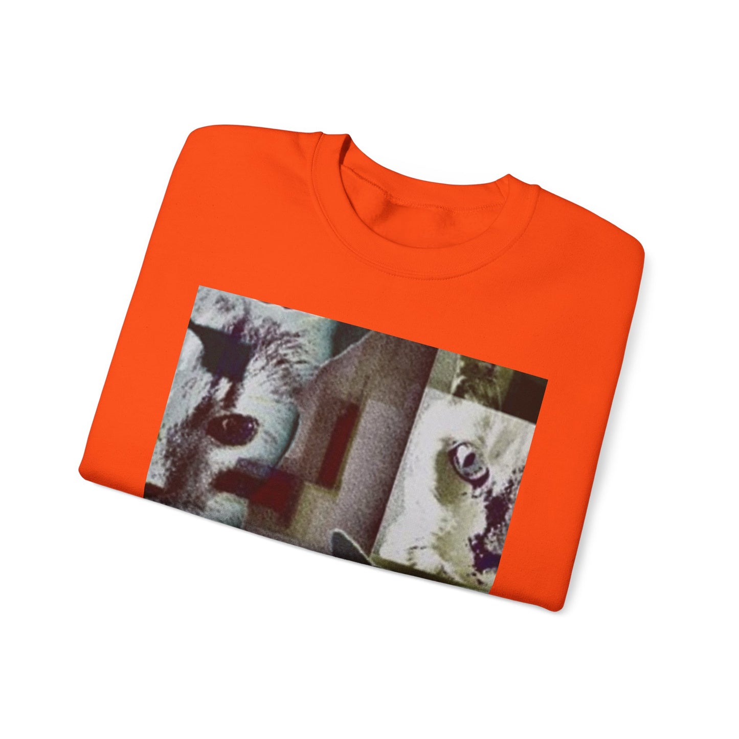 Cozy Cat Lover Crewneck Sweatshirt - Artistic Feline Design