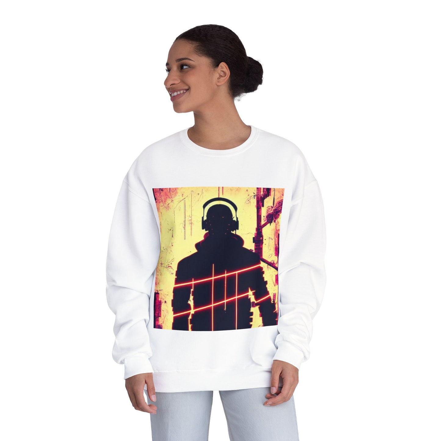 Graphic Crewneck Sweatshirt - Urban Streetwear Style