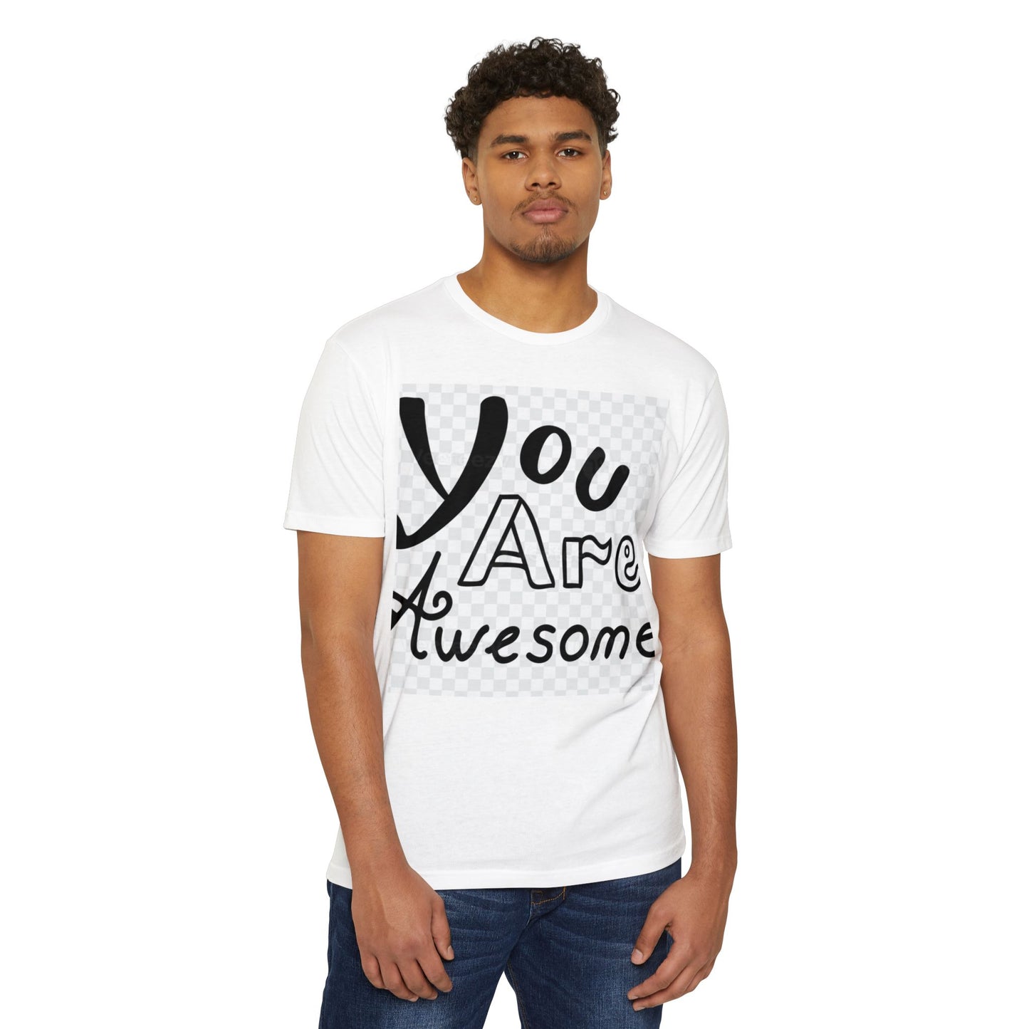 Wild Chic Unisex CVC Jersey T-shirt - Bold Animal Print Tee for Fashion Lovers