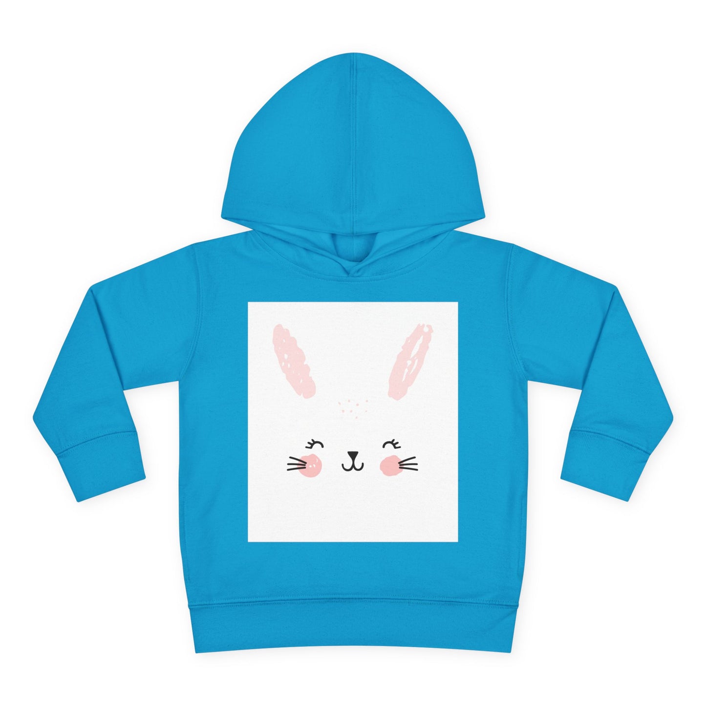 Cute Bunny Hoodie for Toddlers - Cozy Fleece Pullover