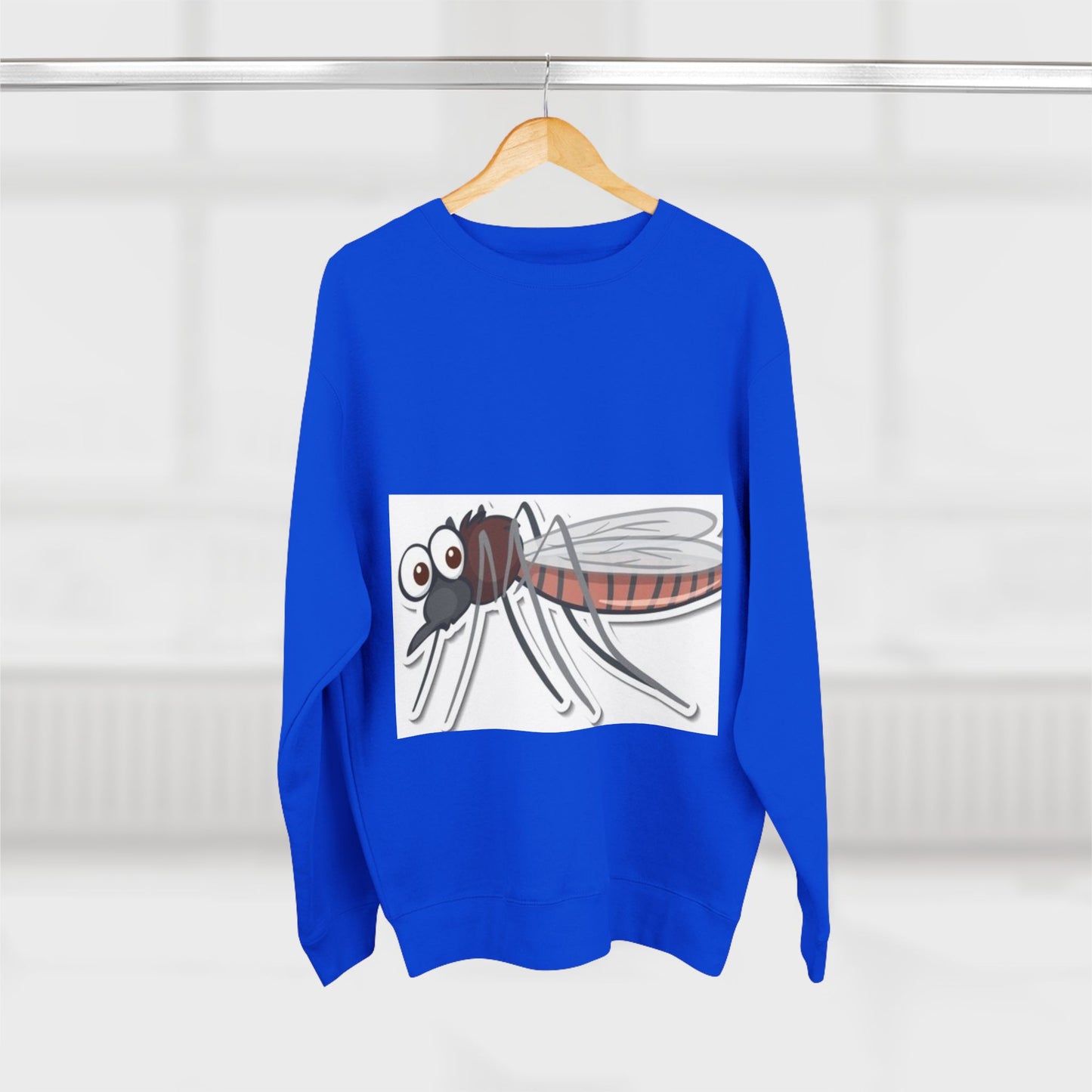 Funny Mosquito Graphic Unisex Crewneck Sweatshirt