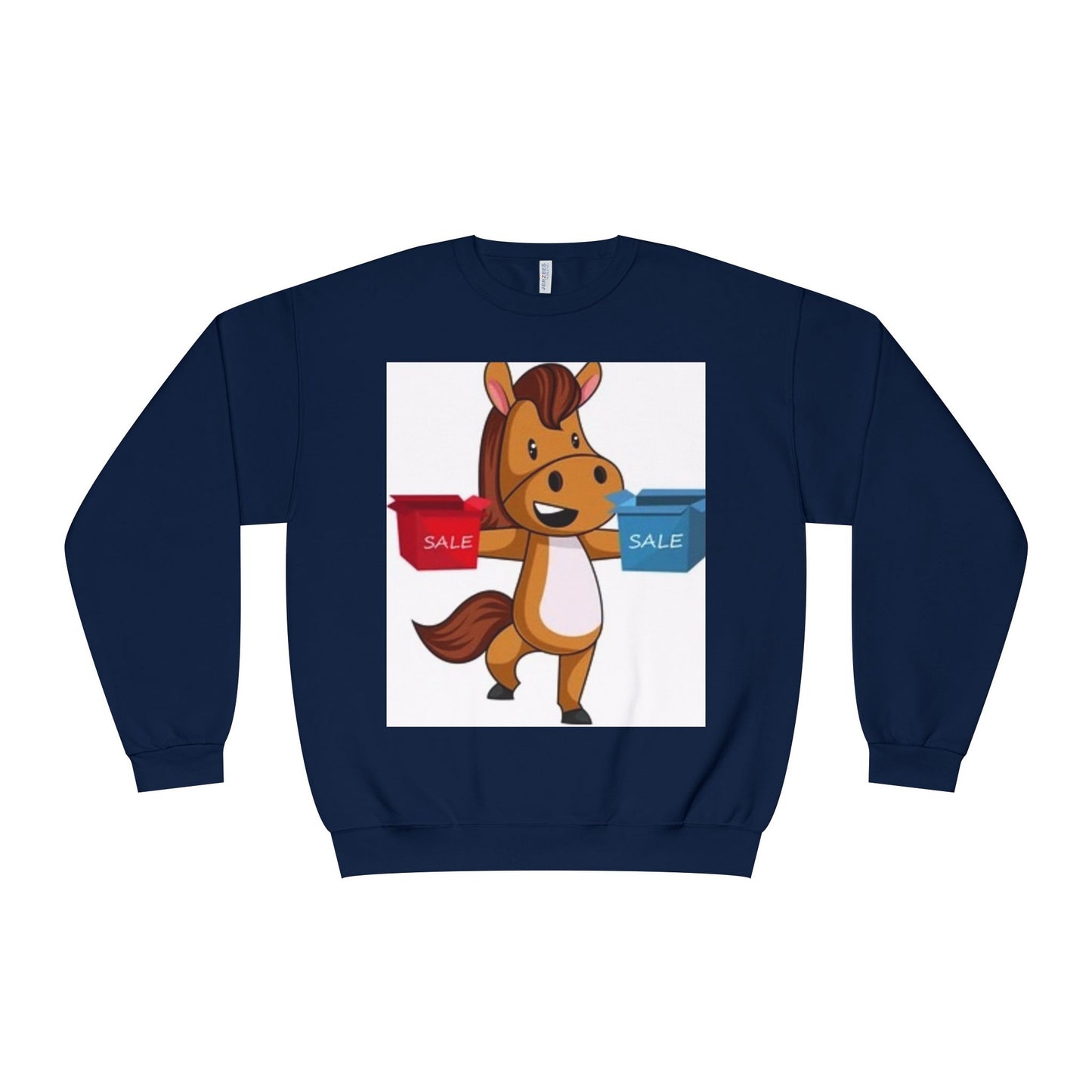 Funny Horse Sale Crewneck Sweatshirt | Unisex NuBlend®