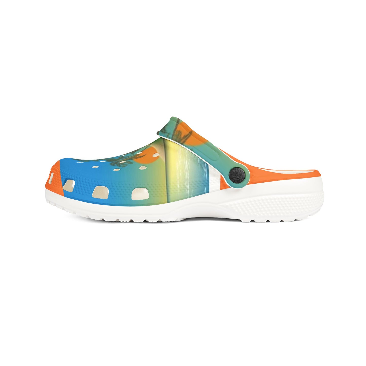 Tropical Vibe EVA Foam Clogs - Summer Ready Outdoor Shoes