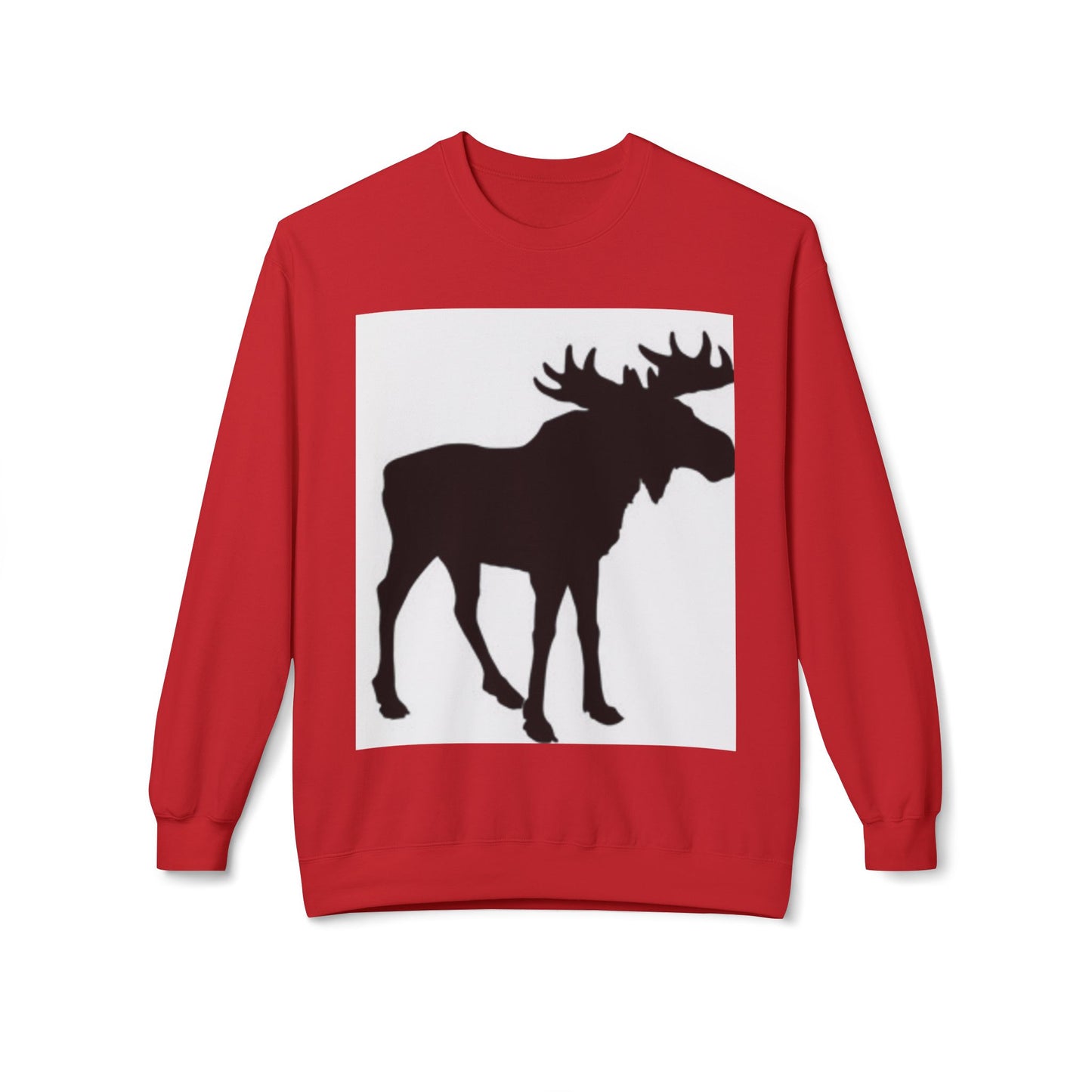 Whimsical Softstyle Fleece Crewneck Sweatshirt - Pink Rattle Design