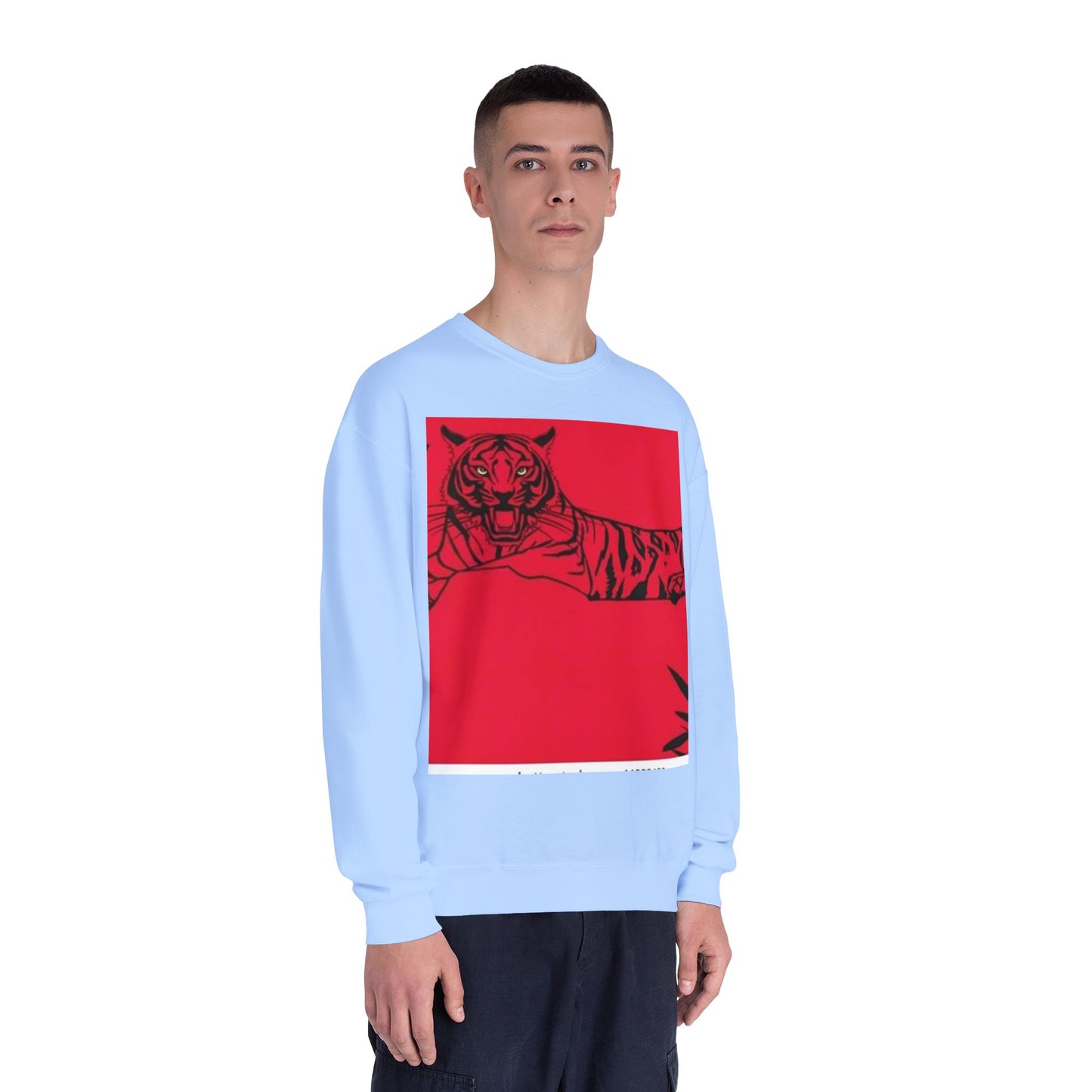 Bold Tiger Graphic Unisex Sweatshirt - Chill Vibes, Perfect for Every Occasion