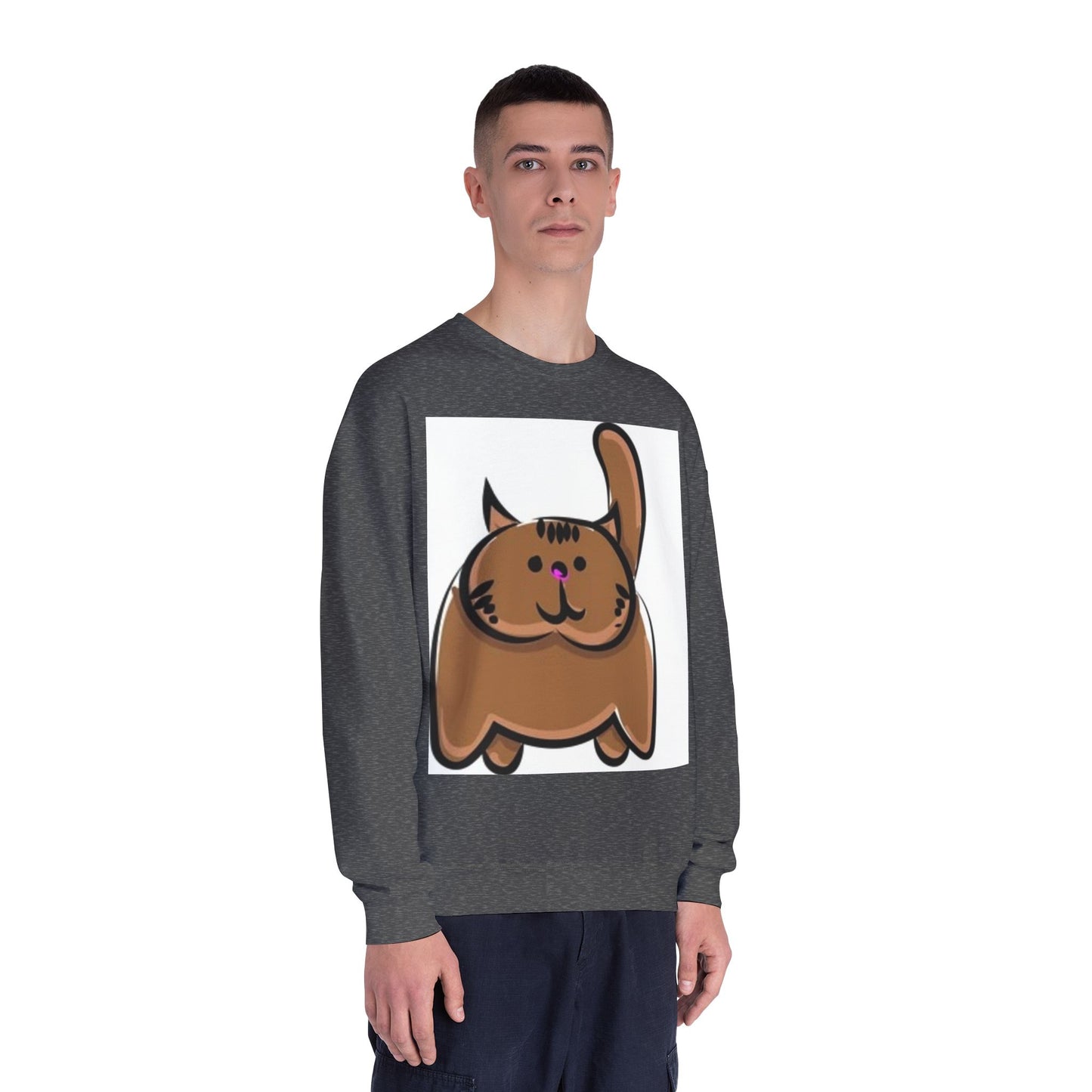 Cute Cartoon Cat Unisex Sweatshirt