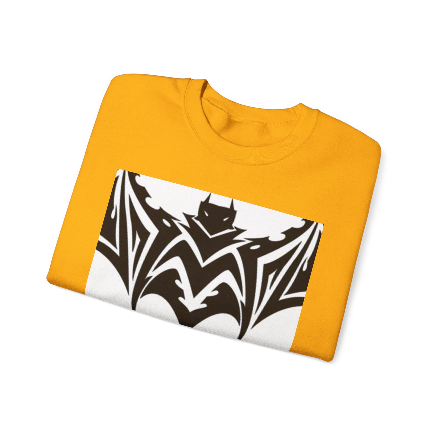 Gothic Bat Sweatshirt - Unisex Crewneck for Halloween & Casual Wear