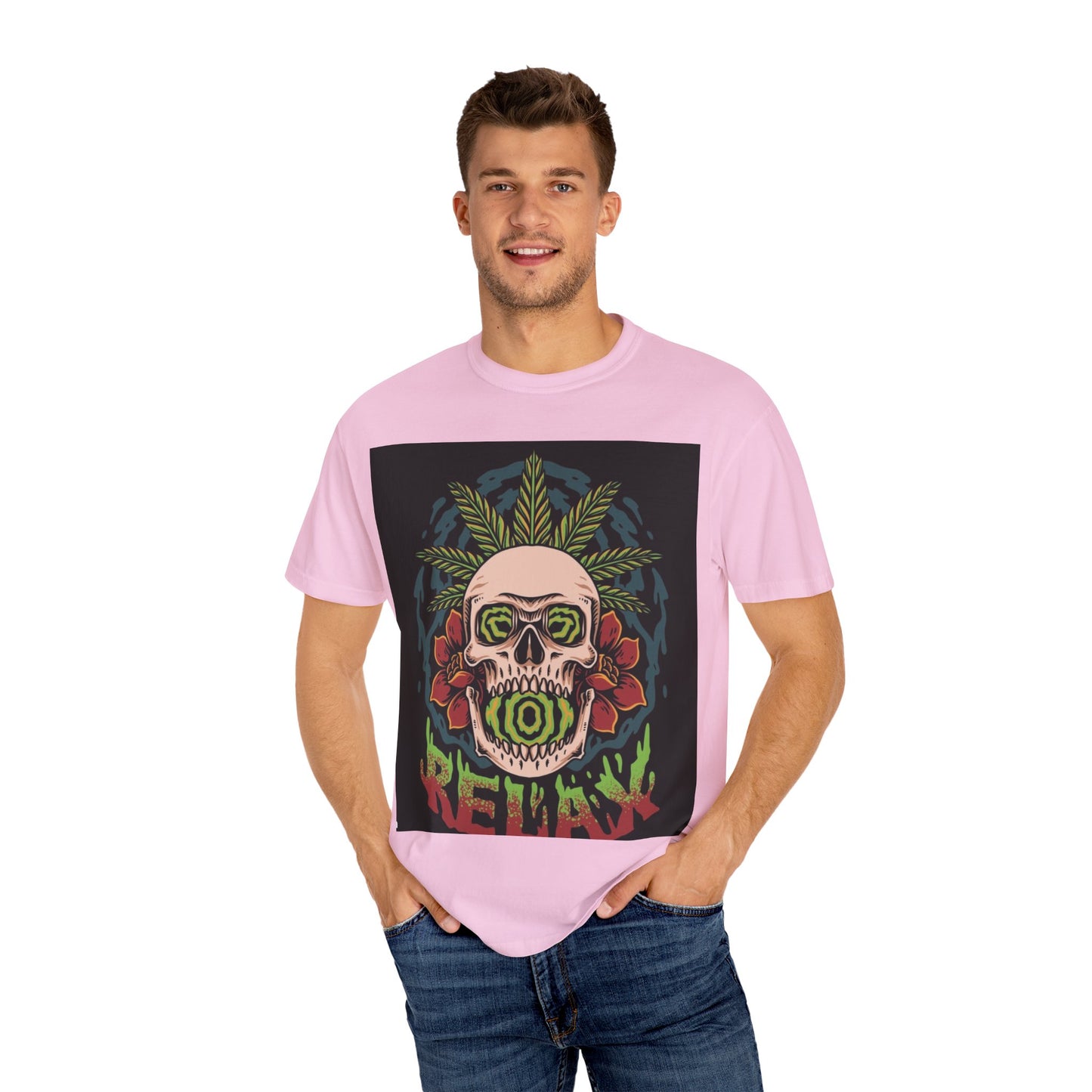 Vibrant Skull Graphic Unisex T-Shirt - Retro Chill Style