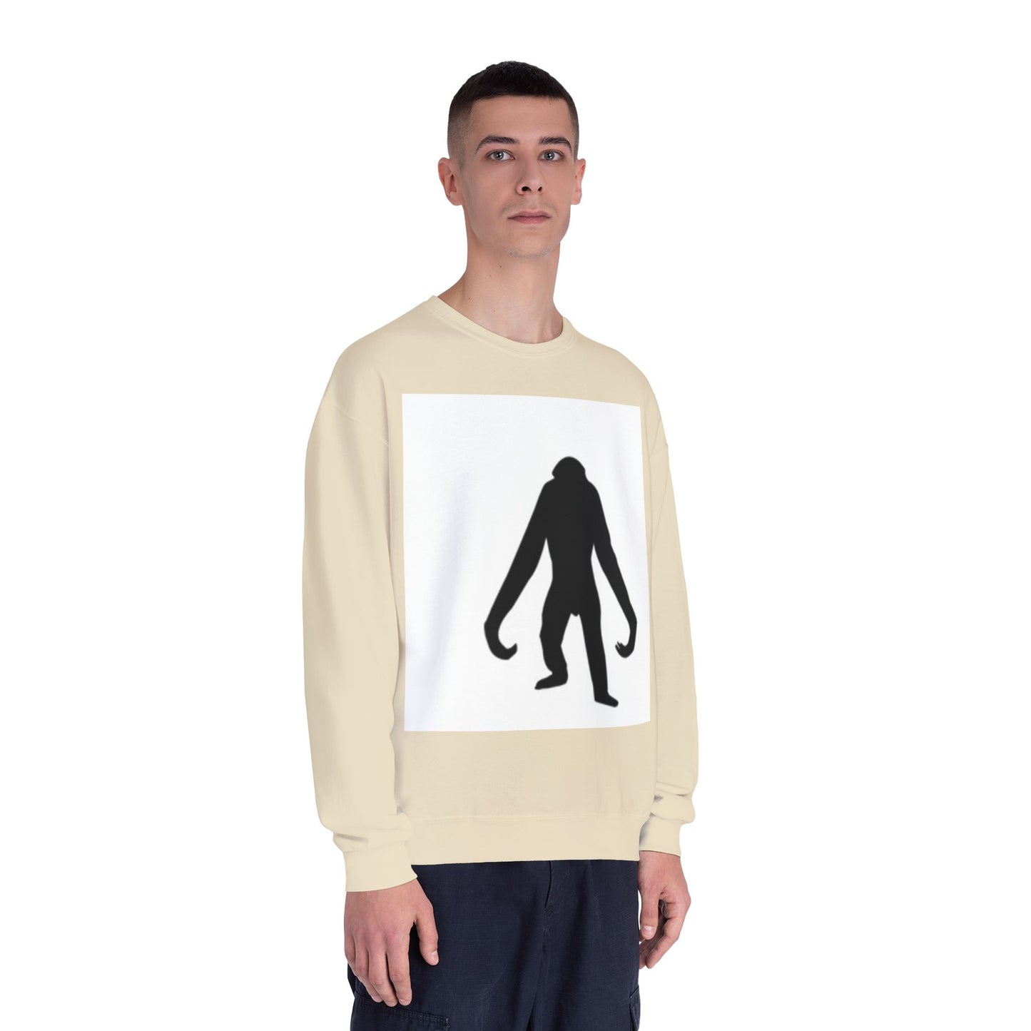 Sasquatch Silhouette Unisex Crewneck Sweatshirt - Cozy & Fun