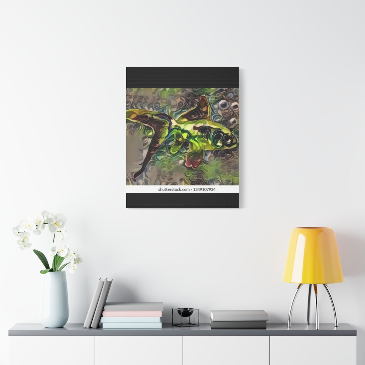 Abstract Nature Canvas Art - Stretched Matte Wall Decor