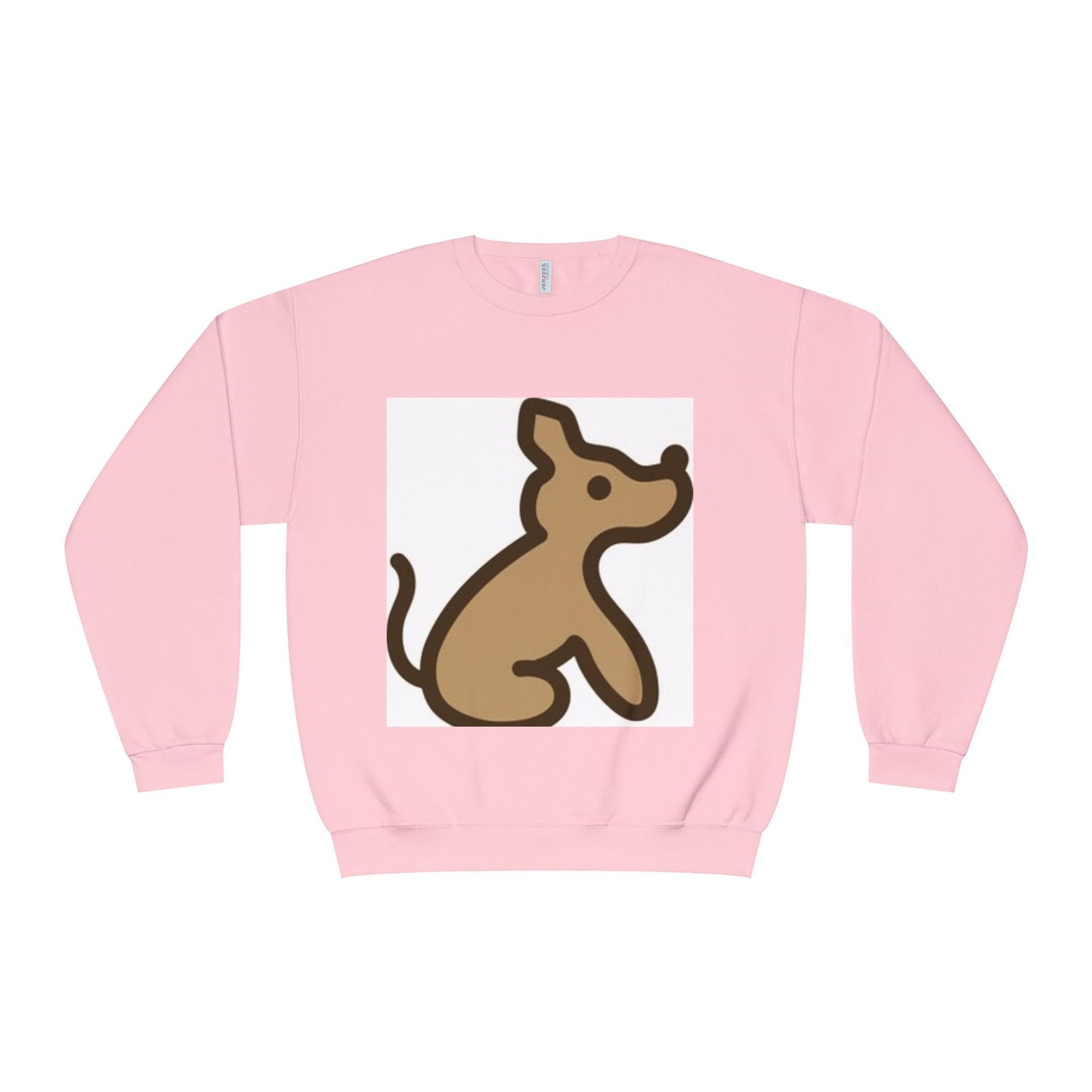 Cute Dog Illustration Unisex Crewneck Sweatshirt - Cozy Pet Lover Gift