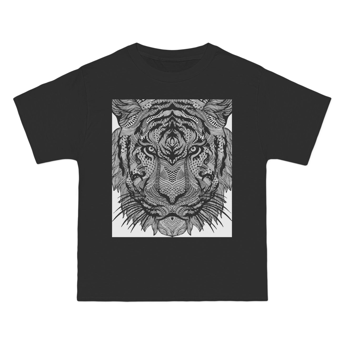 Tiger Graphic Beefy-T® Short-Sleeve T-Shirt - Bold Animal Art Tee