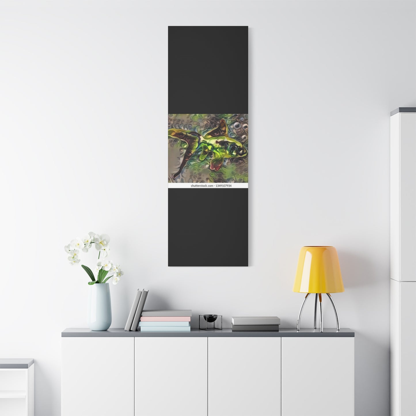 Abstract Nature Canvas Art - Stretched Matte Wall Decor