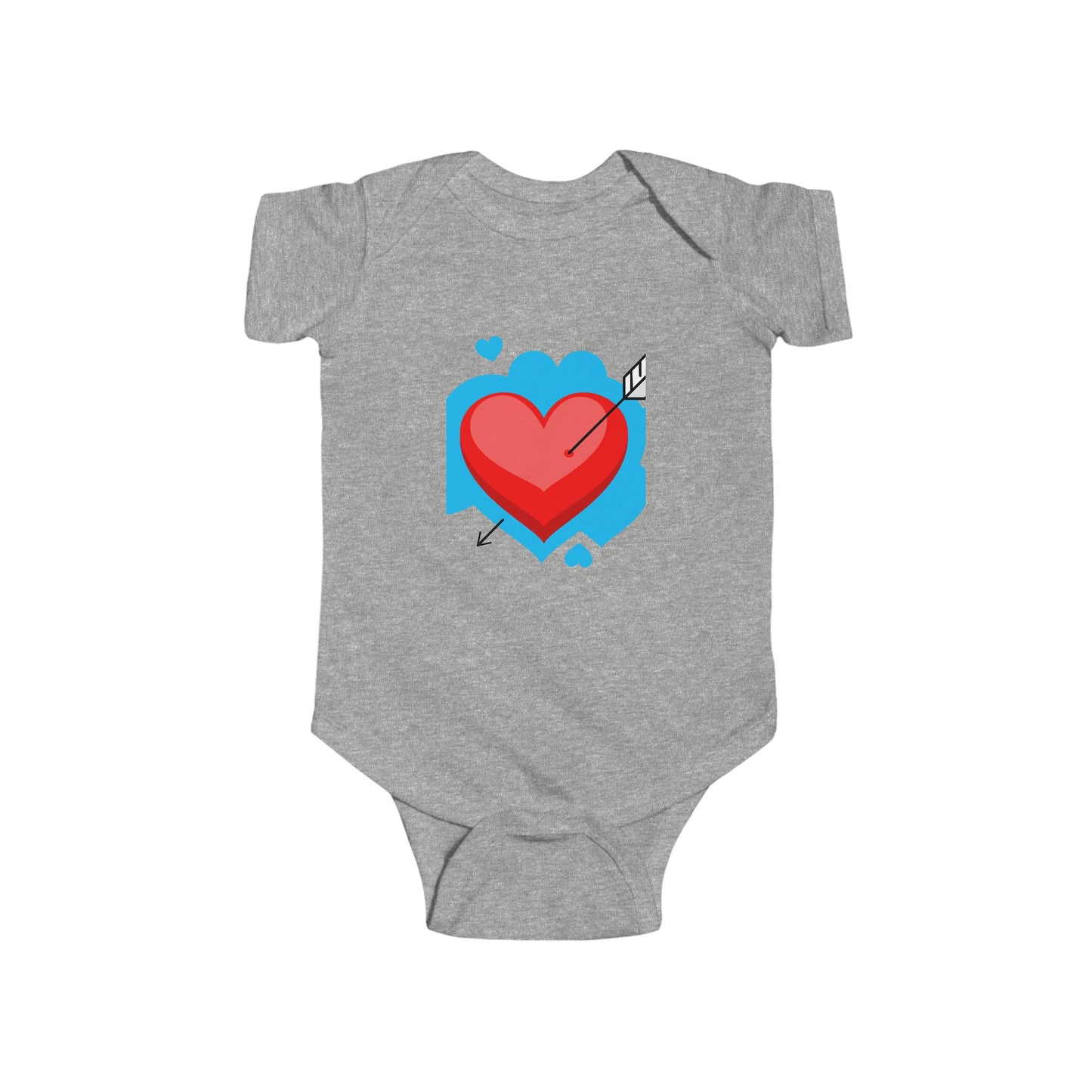 Adorable Heart-Arrow Infant Bodysuit | Perfect for Baby Showers & Valentine's Day