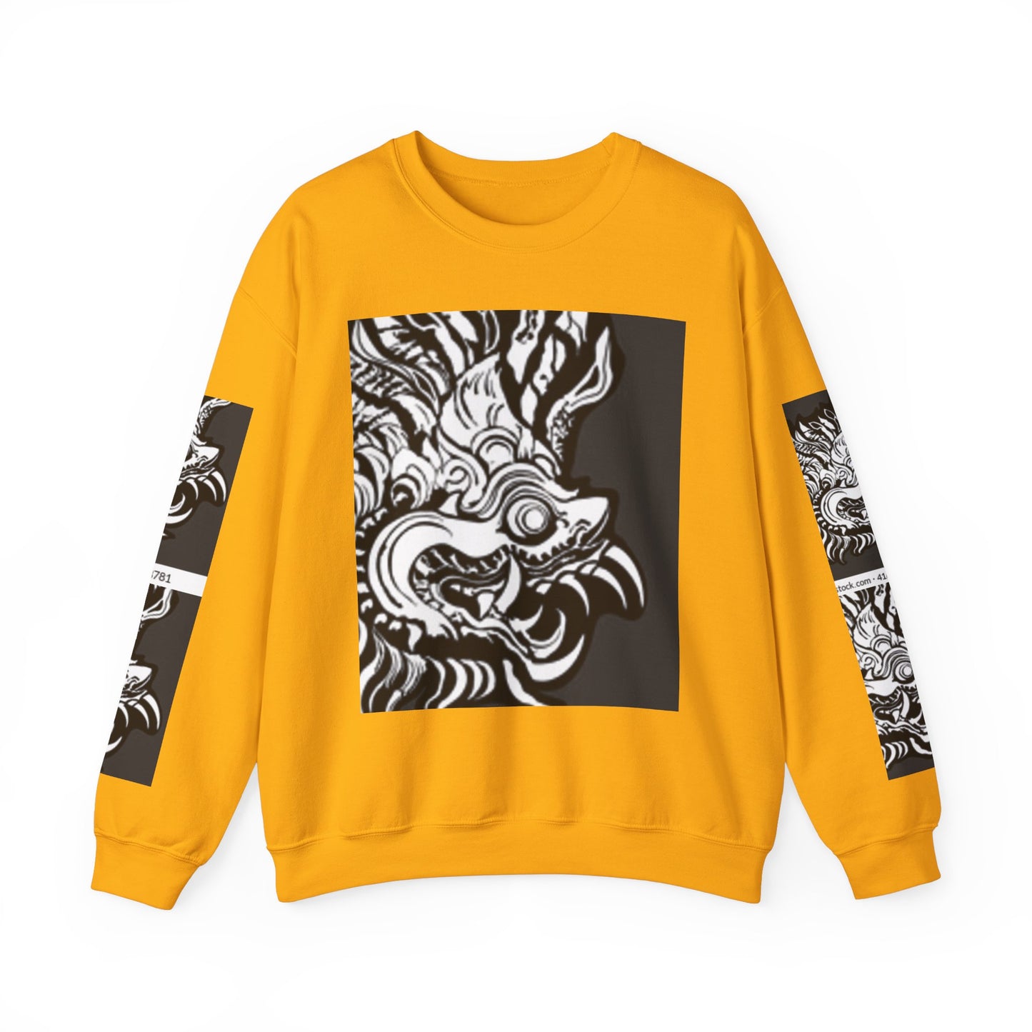 Bold Graphic Crewneck Sweatshirt - Unisex Heavy Blend™ - Perfect for Streetwear and Casual Outings