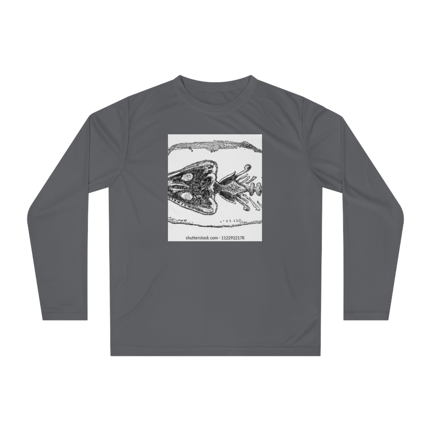 Outdoor Adventure Unisex Performance Long Sleeve Shirt - Vintage Rock Art Design