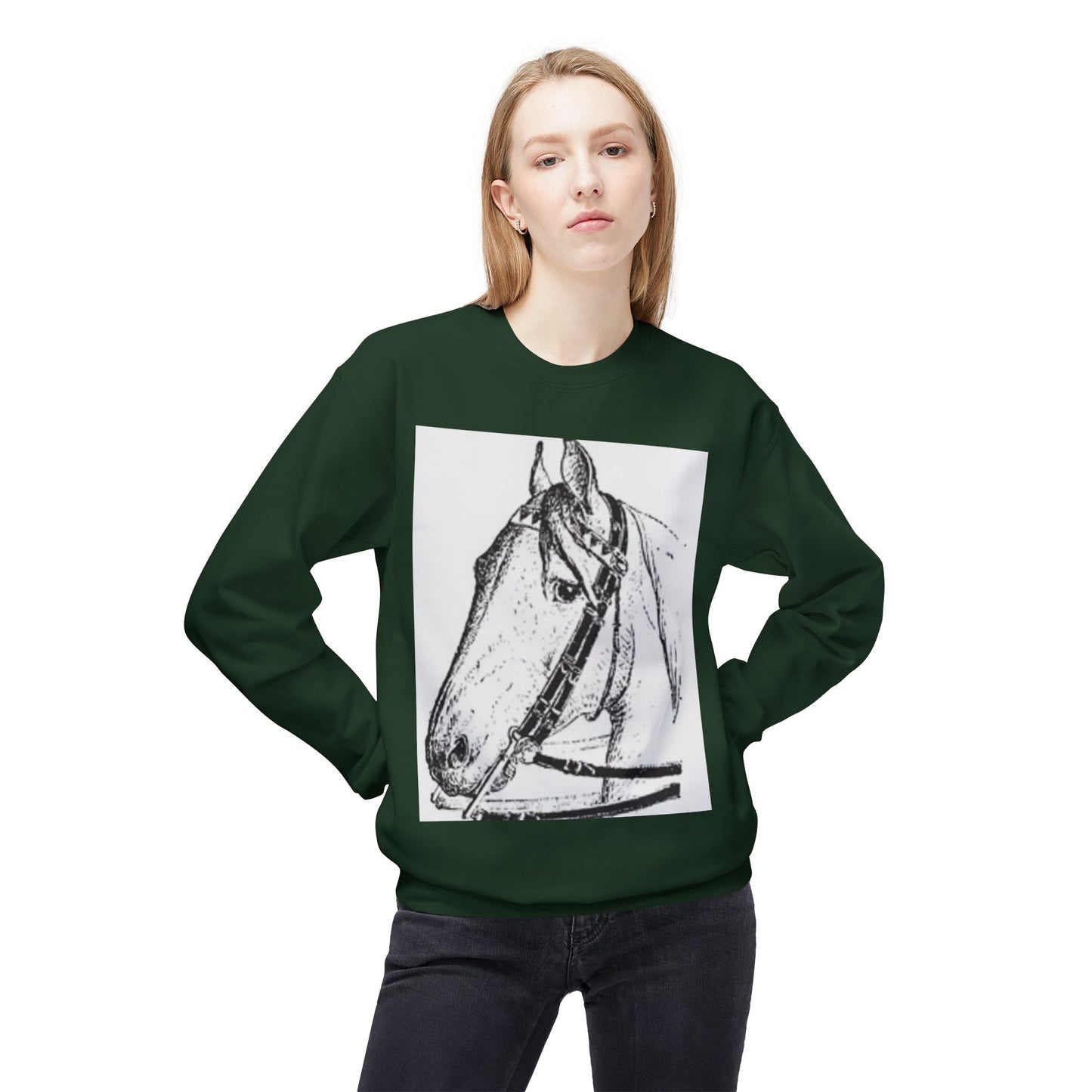Unisex Midweight Softstyle Fleece Crewneck Sweatshirt