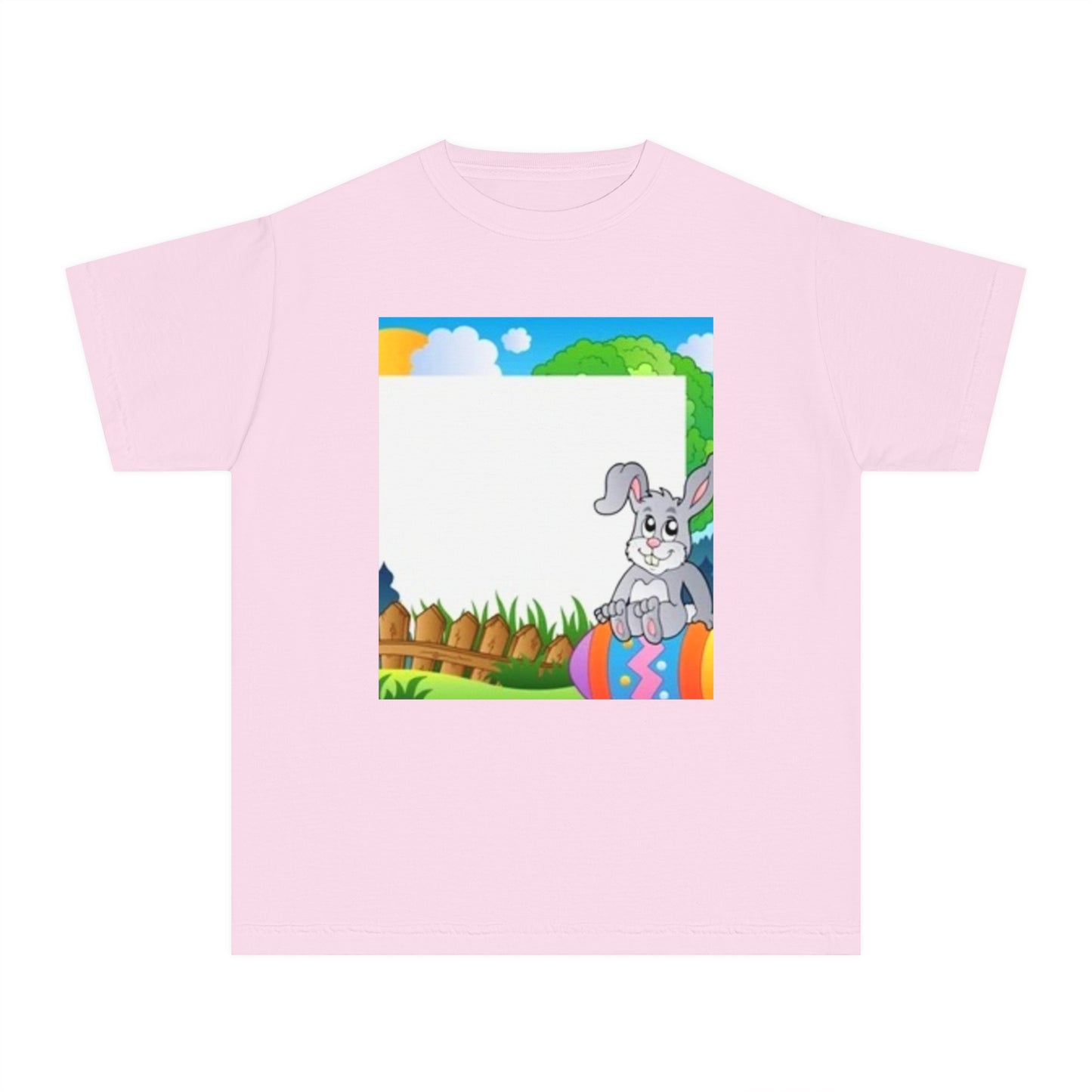 Adorable Bunny Youth Midweight Tee - Perfect for Easter Celebrations