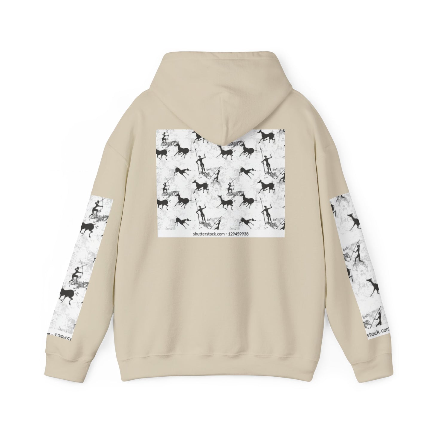 Unisex Heavy Blend Hooded Sweatshirt - Equestrian-Inspired Design