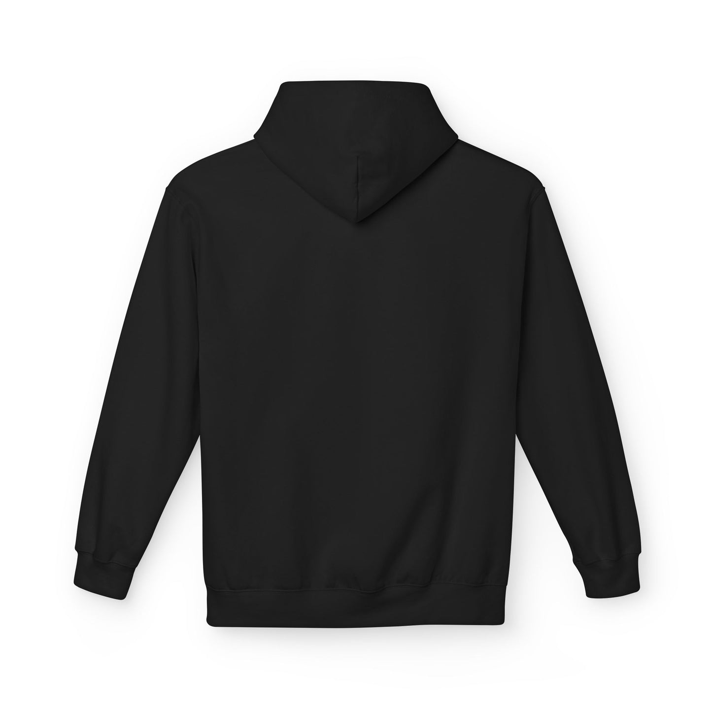 Minimalist Fleece Hoodie with Text Design | Unisex Softstyle