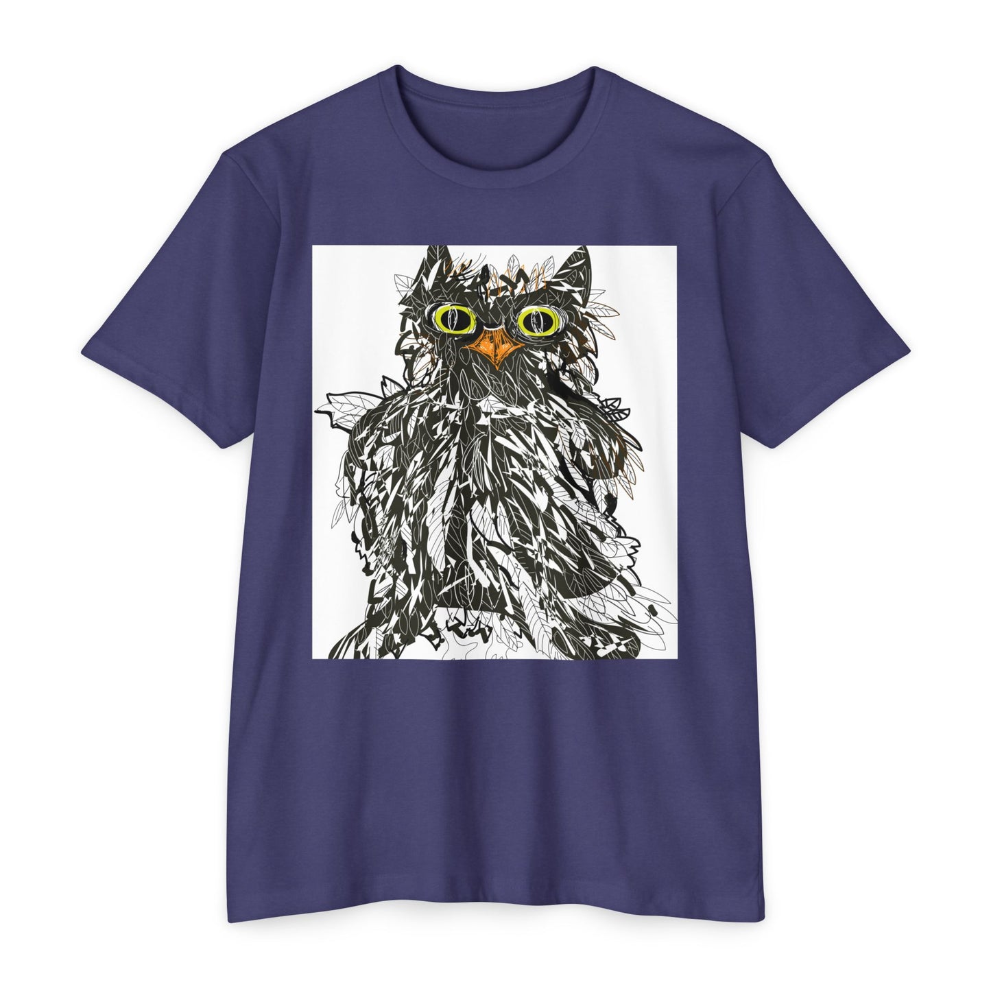 Whimsical Cat Graphic Unisex T-Shirt - Fun & Artsy Apparel