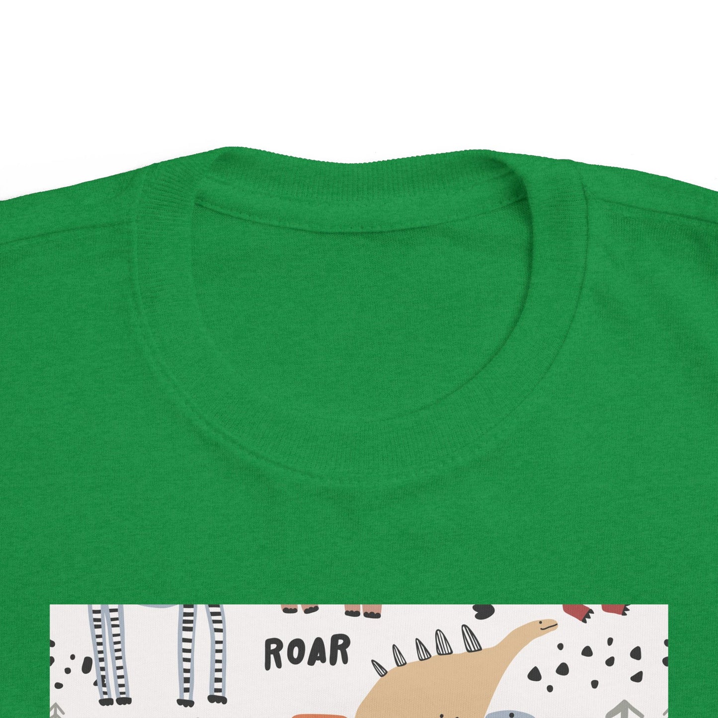Toddler Dinosaur Jersey Tee - Fun Roar Design for Little Explorers