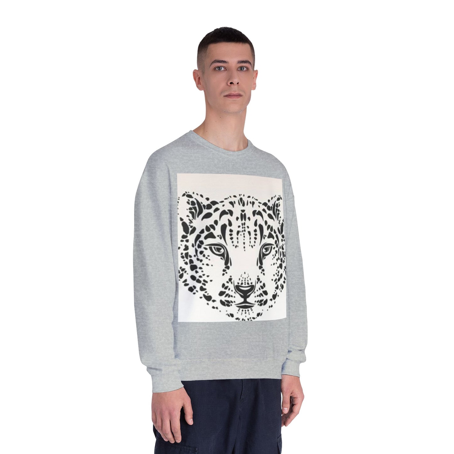 Wild Elegance Tiger Crewneck Sweatshirt | Cozy Unisex Design