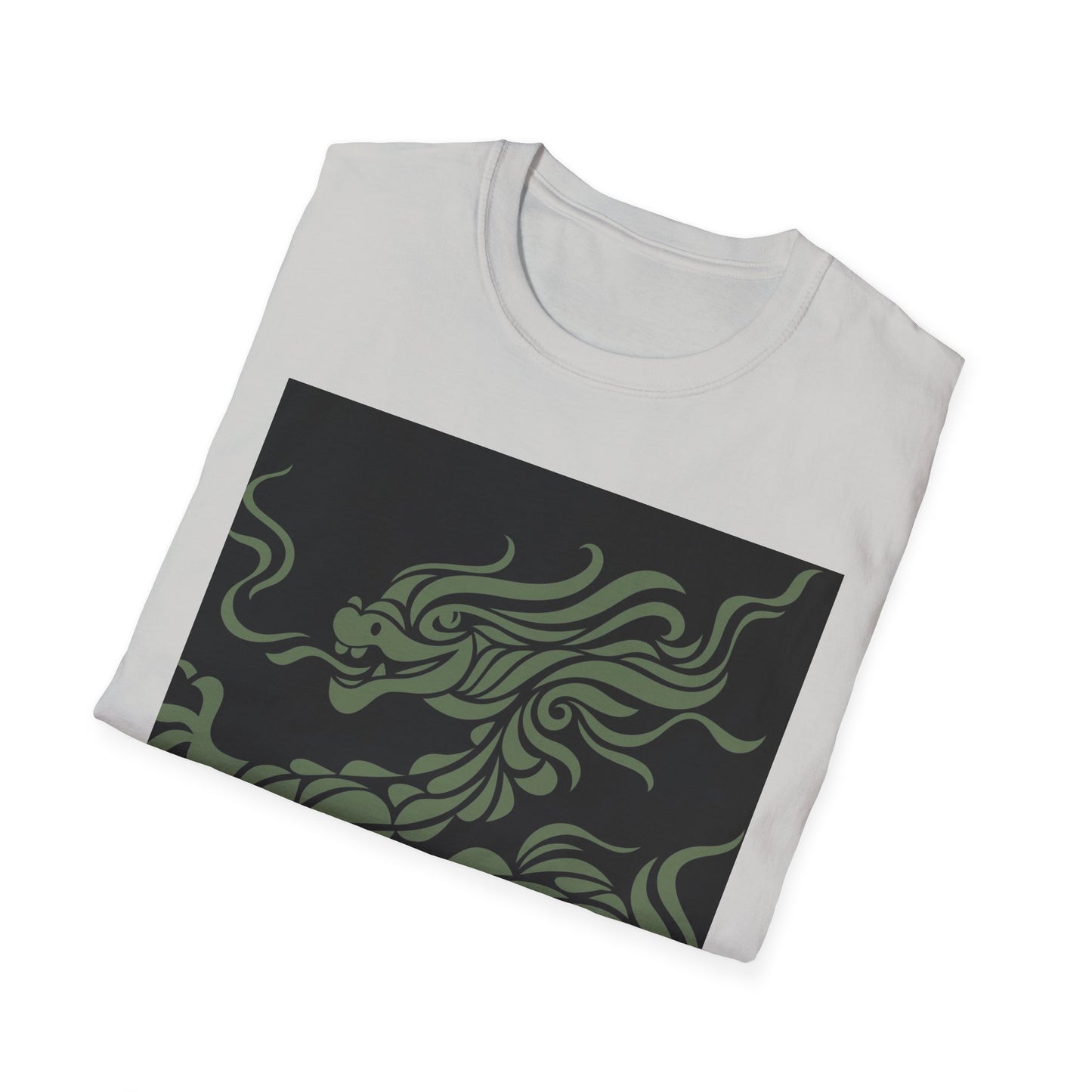 Mythical Chinese Dragon Unisex Softstyle T-Shirt