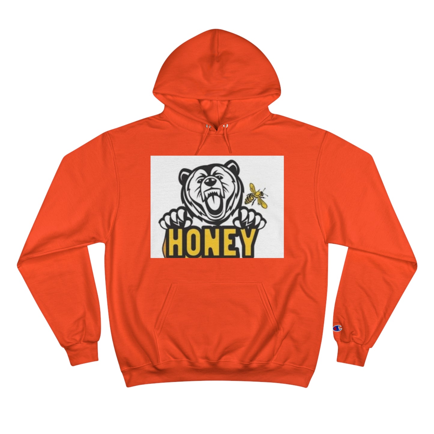 Honey Bear Champion Hoodie - Fun & Cozy Streetwear