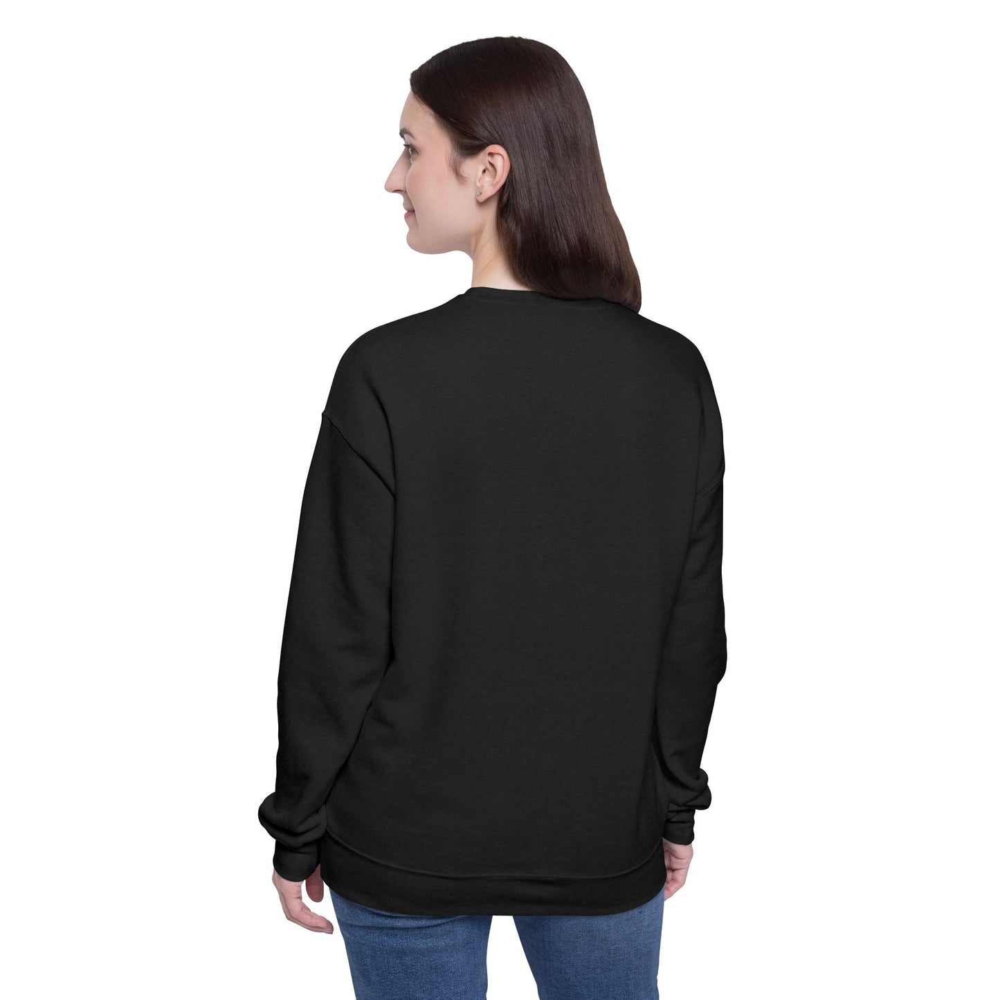 Cosmic Vibes Unisex Drop Shoulder Sweatshirt - Perfect for Casual Outings and Relaxation