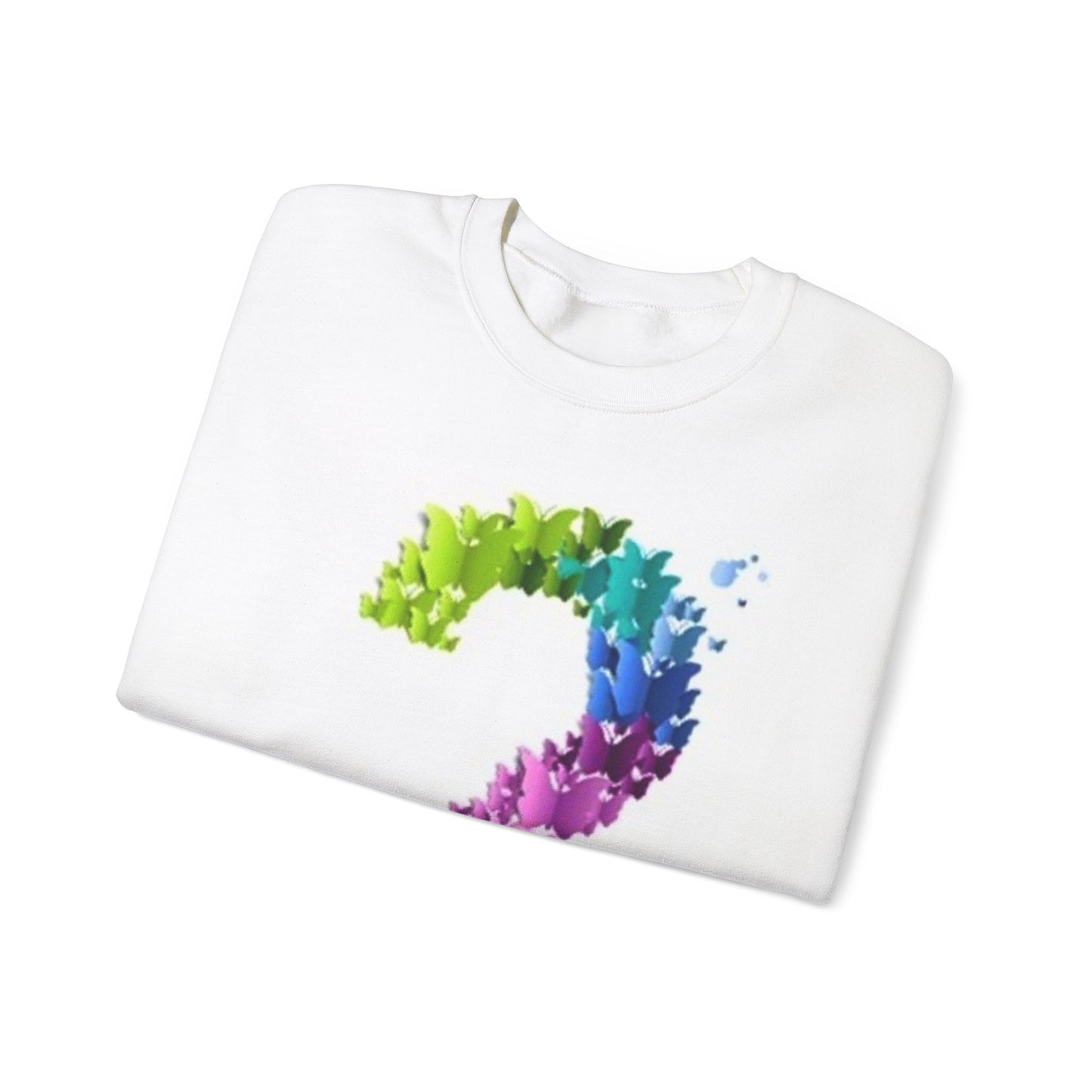 Colorful Floral Number 2 Sweatshirt for Celebrations